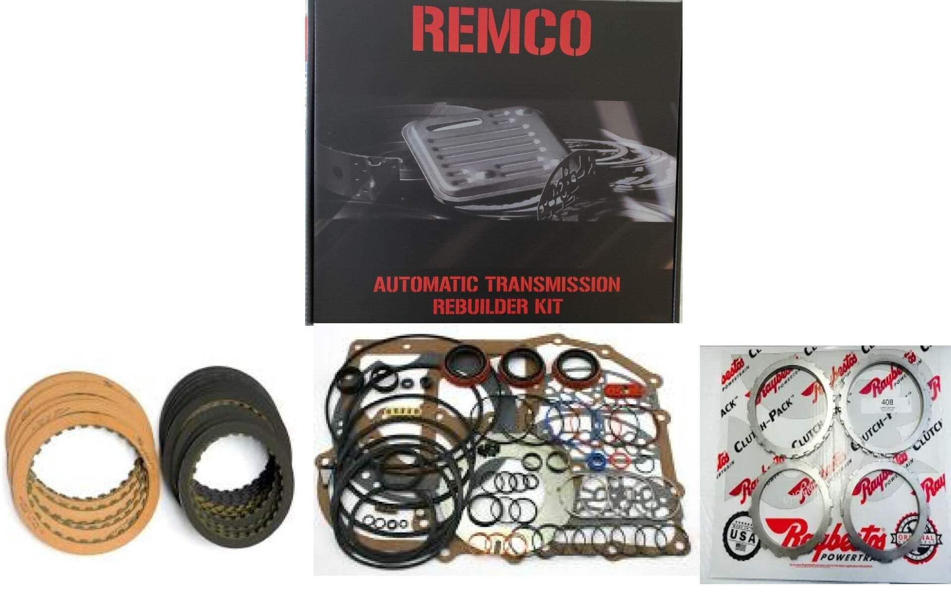 A604 (89-UP) Transmission Master Overhaul Kit with Clutches & Steels - Complete Rebuild Kit for GM 4L60E/4L65E Transmissions - Perfect for DIY Repairs & Performance Upgrades