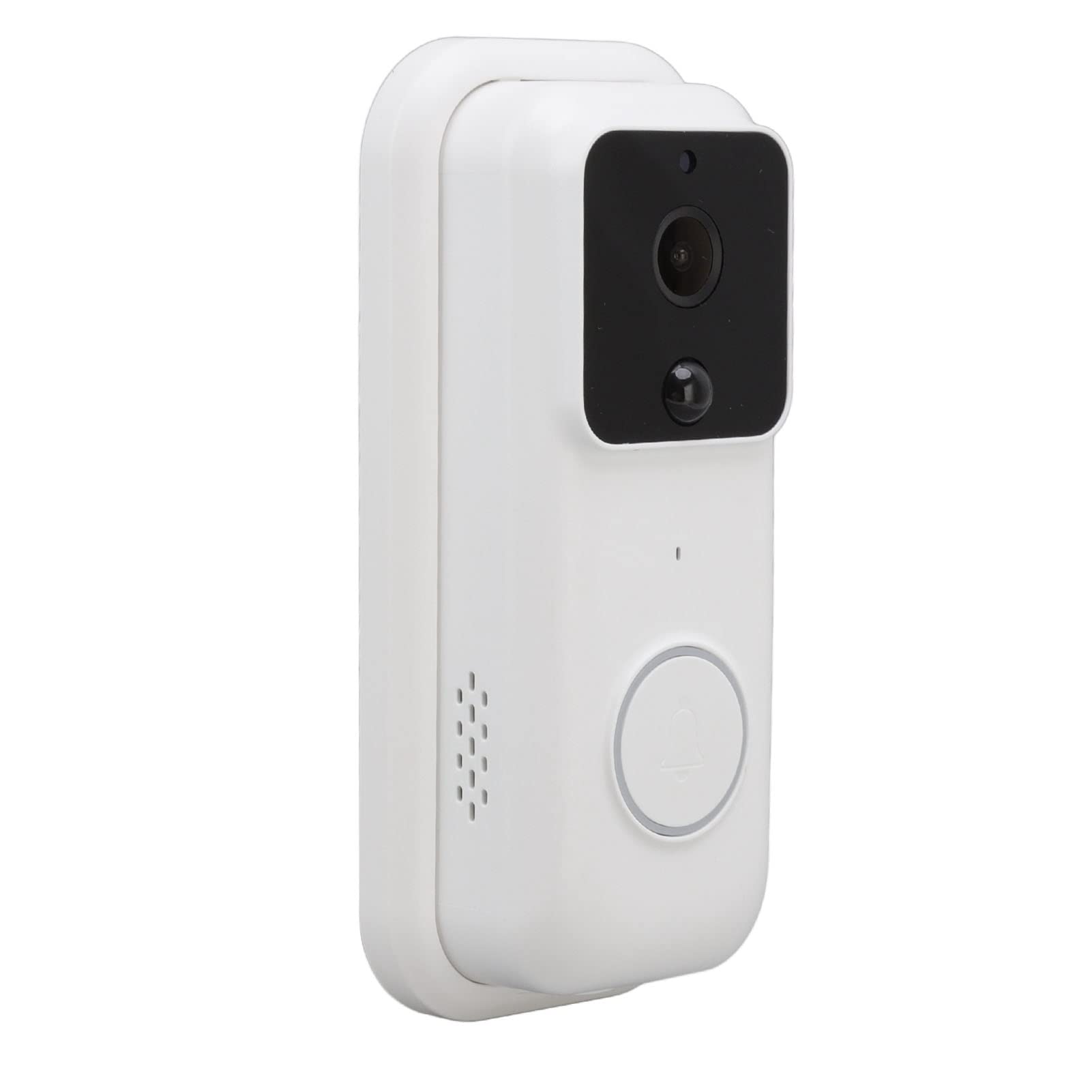 Wireless Doorbell Camera with Clear Microphone - Low Power Smart Home Security Device for Front Door Monitoring & Night Vision