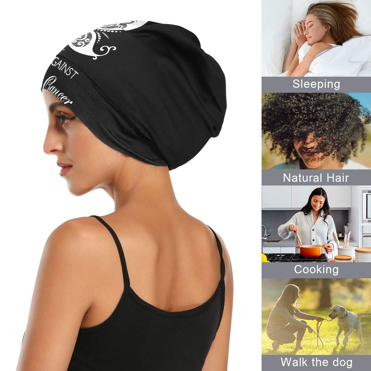 Soft Slouchy Beanie Sleep Cap - Lightweight & Cozy Night Head Cover for Women & Men | Perfect for Sleeping, Travel & Cold Weather Comfort
