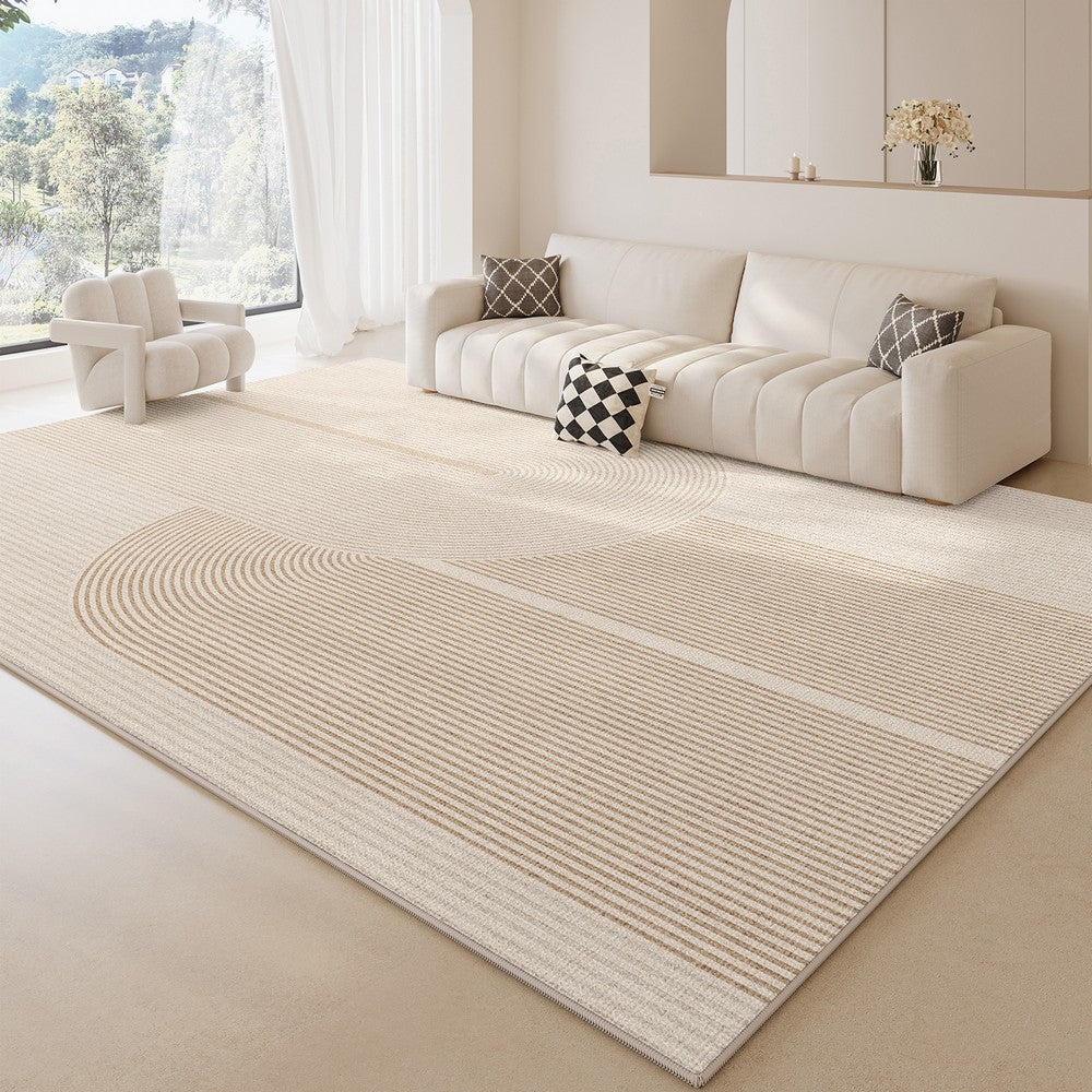 Modern Area Rugs for Dining Room, Office & Bedroom - Large Contemporary Floor Carpets - Non-Slip Living Room Rug - Perfect for Home Decor, Workspace & High-Traffic Areas