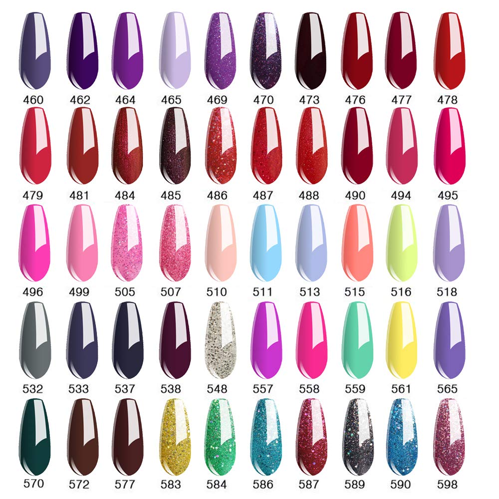 Vishine UV Gel Nail Polish - Soak Off Salon Manicure Gel in Seagreen (724) for Long-Lasting Nail Art | Perfect for Home & Professional Nail Salons