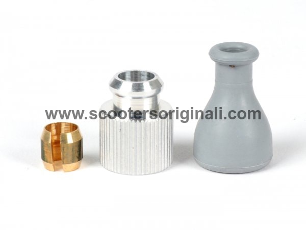 Vespa Speedo Cable Coupling Nut Set for Super Sprint Rally - High Performance BGM PRO Replacement Part - Perfect for Scooter Repair & Racing Upgrades