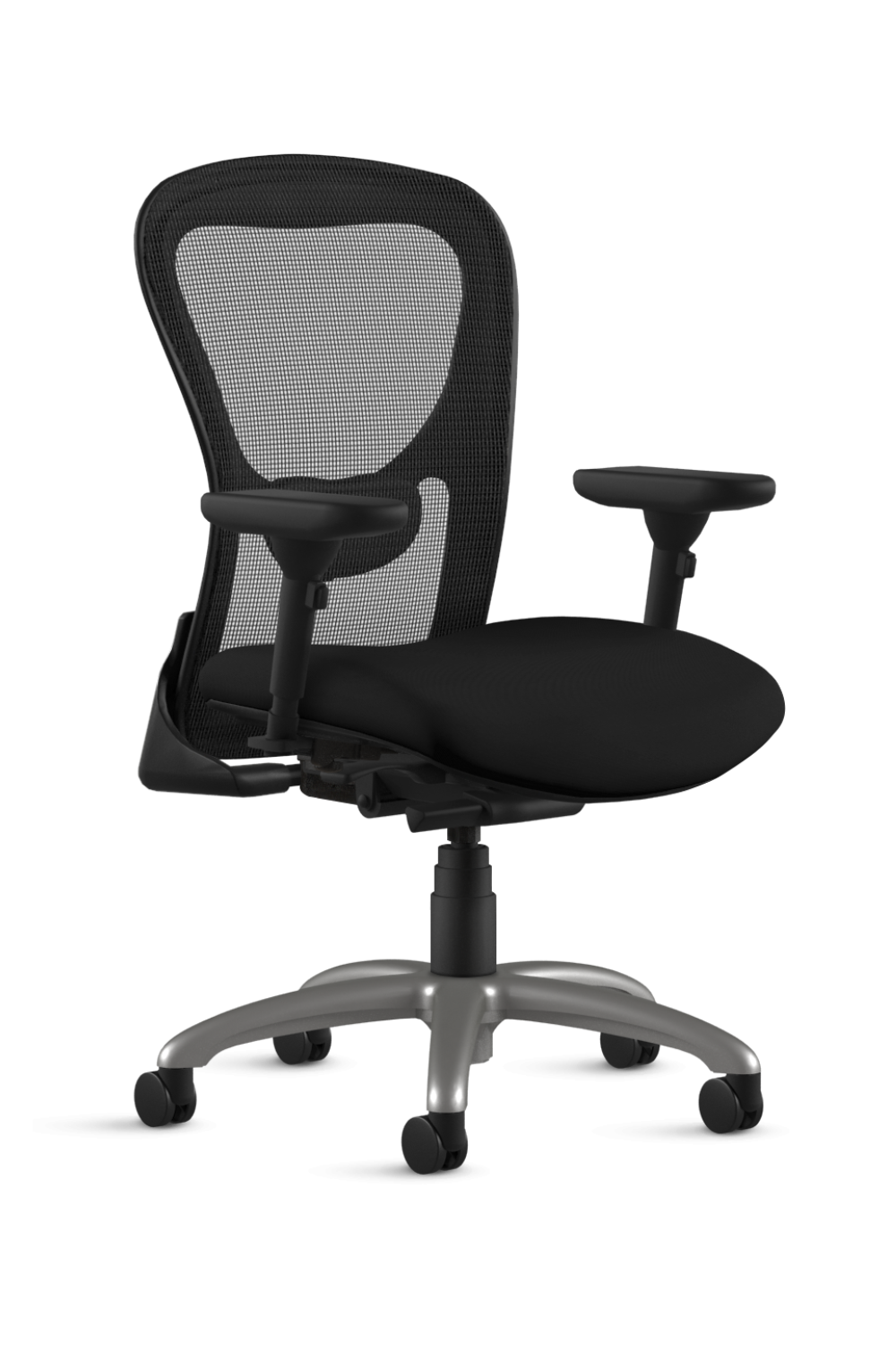 9 to 5 STRATA Mid Back Task Chair (1560) - Ergonomic Office Chair for Home & Work, Adjustable Height & Lumbar Support - Perfect for Desk Work, Gaming & Study