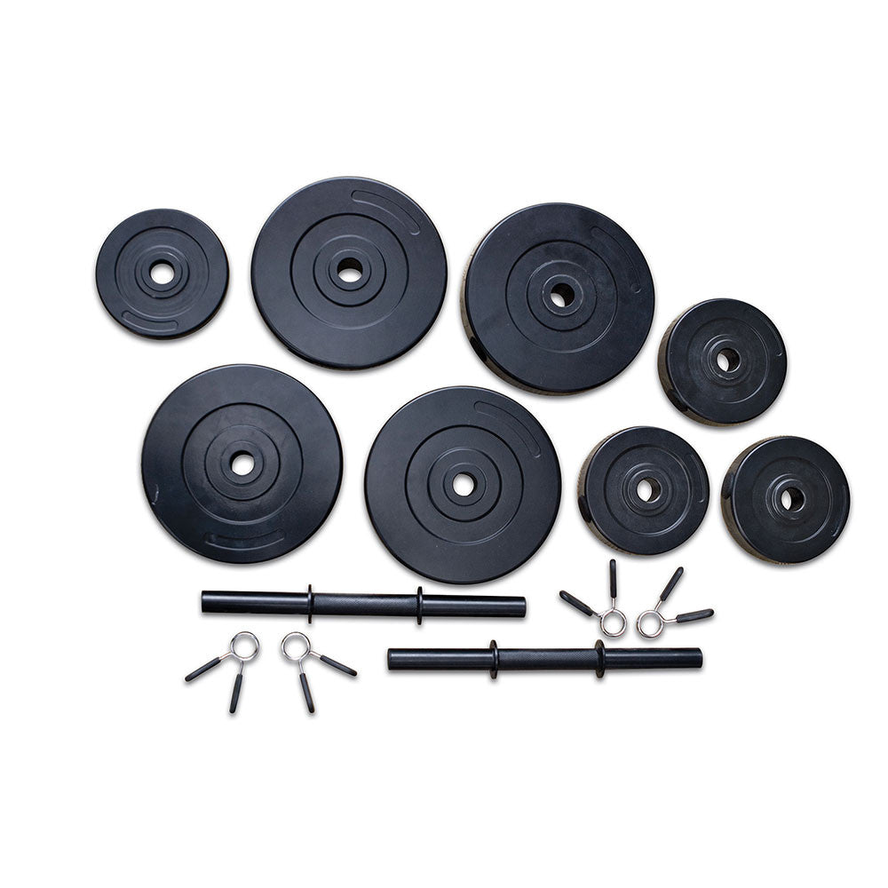 Marcy VB 40 40lb Vinyl Dumbbell Set - Home Gym Equipment for Strength Training & Weightlifting | Perfect for Home Workouts, CrossFit & Fitness Enthusiasts
