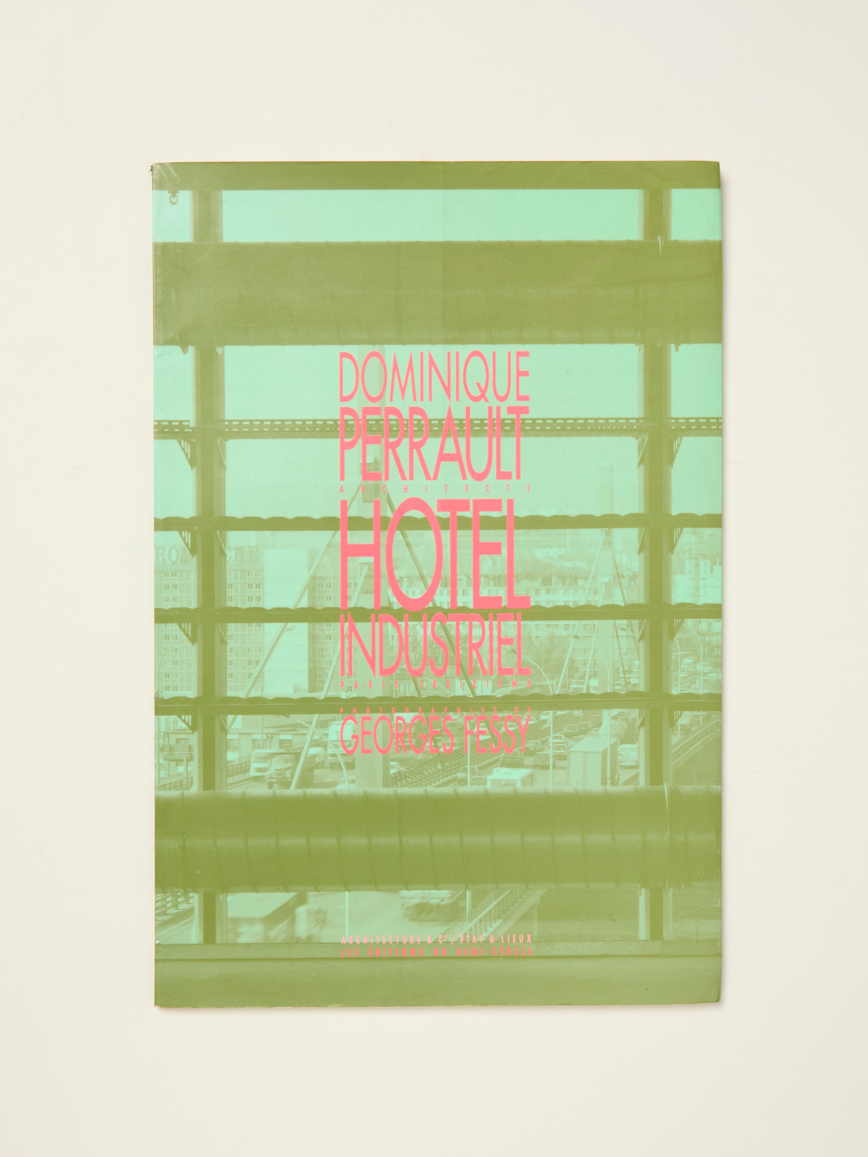 Dominique Perrault Architecture Book: Hotel Industriel Paris 13th District - Modern French Design & Urban Development | Perfect for Architects, Designers & Architecture Enthusiasts