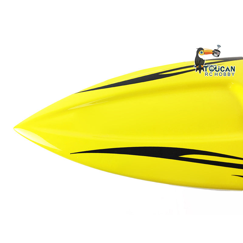 E36 Fiber Glass 2.4Ghz High Speed Electric RC Racing Boat - PNP with Motor, Servo & ESC (No Battery) - DIY Model 845x245x130mm - 75-80km/h - Perfect for Lakes, Ponds & Competitive RC Boat Racing