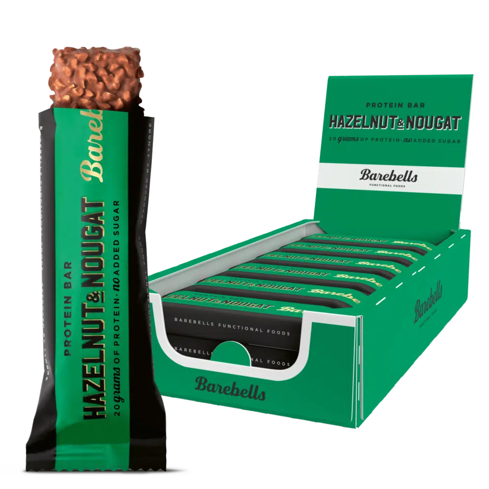 Barebells High Protein Bars 12 Pack (55g Each) - Low Sugar, Gluten Free Snacks for Gym, Workout & On-the-Go Energy Boost