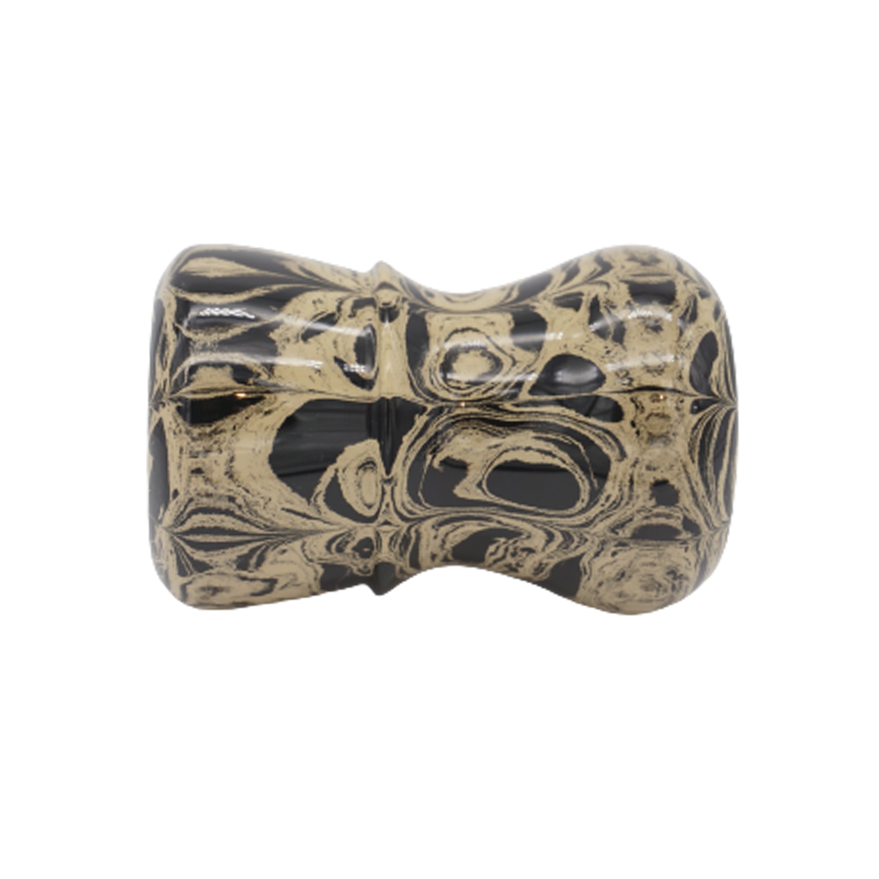 Premium Sand Ebonite Handmade Shaving Brush Handle - Compatible with 24mm & 26mm Knots - Perfect for Wet Shaving & Barber Shop Gifts