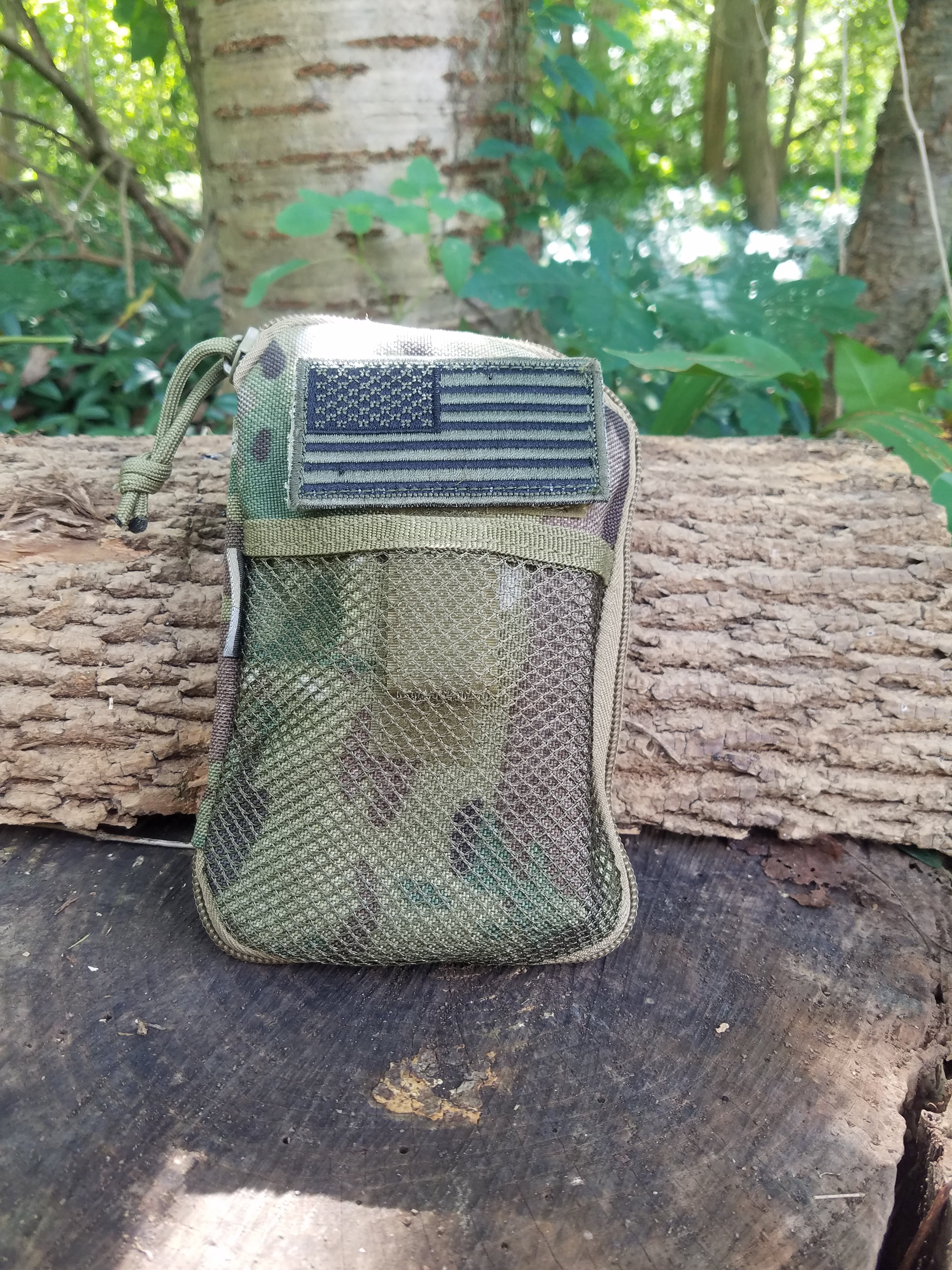 Tactical MOLLE Compatible Organizer Pouch - Durable Utility Pouch for Military, Hiking, Camping & Outdoor Gear Storage