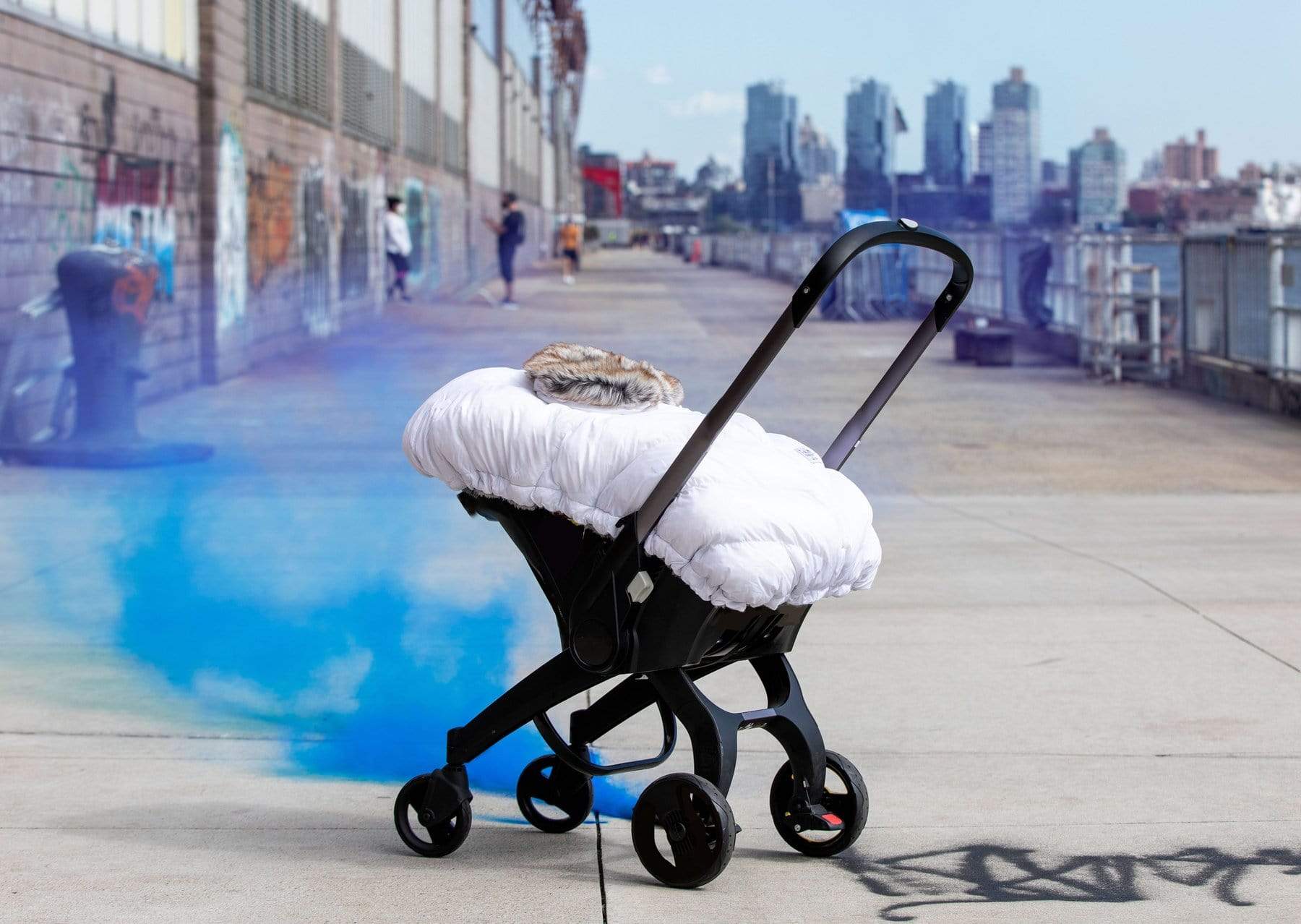 7AM Enfant Baby Car Seat Cocoon for 0-12 Months - Soft & Warm Infant Car Seat Cover for Winter & Cold Weather Protection
