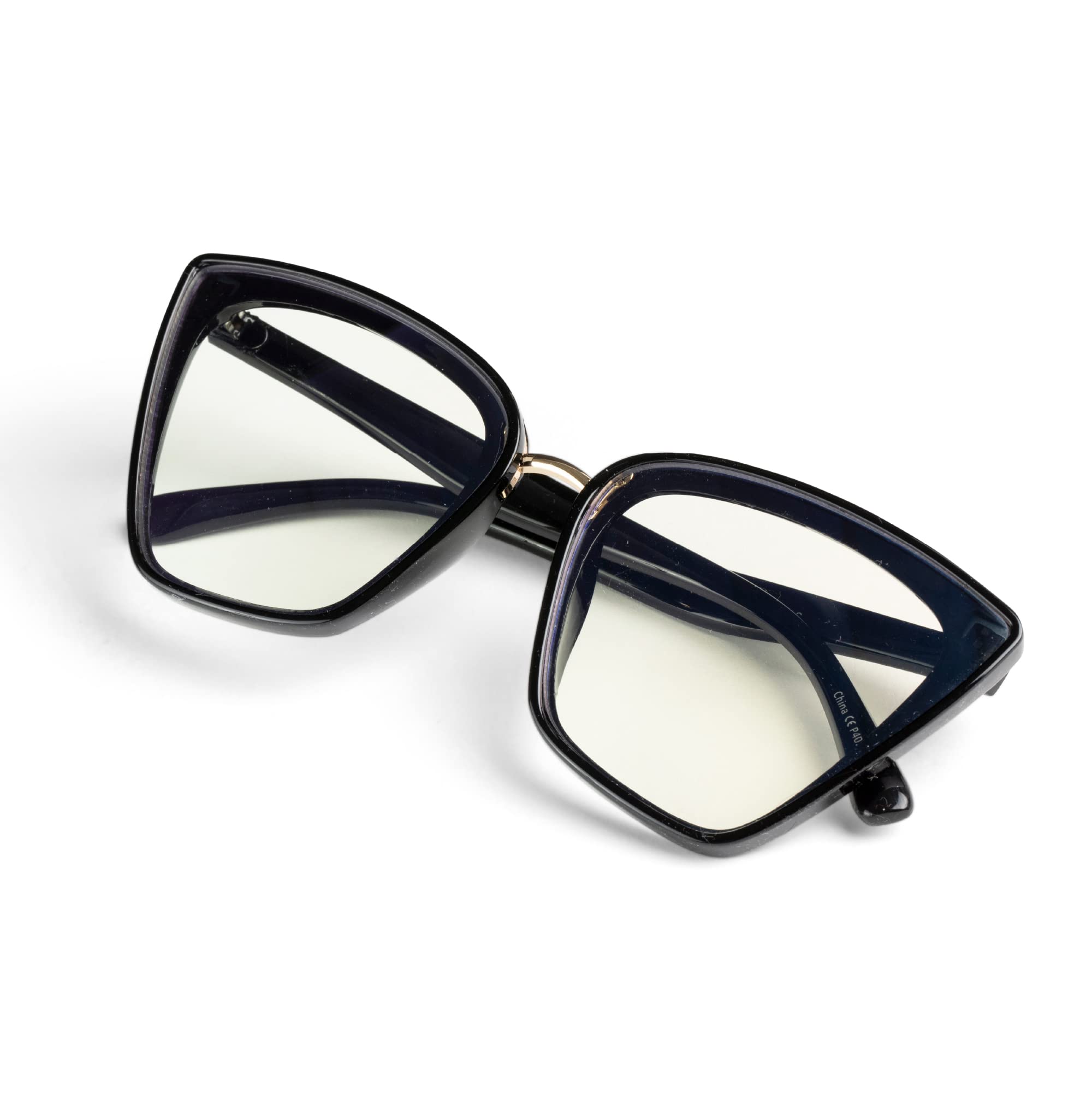 EVEE Fashion Cateye Blue Light Blocking Computer Glasses for Women - Stylish Anti Glare Eyewear for Office Work, Gaming & Screen Time (Vienna)