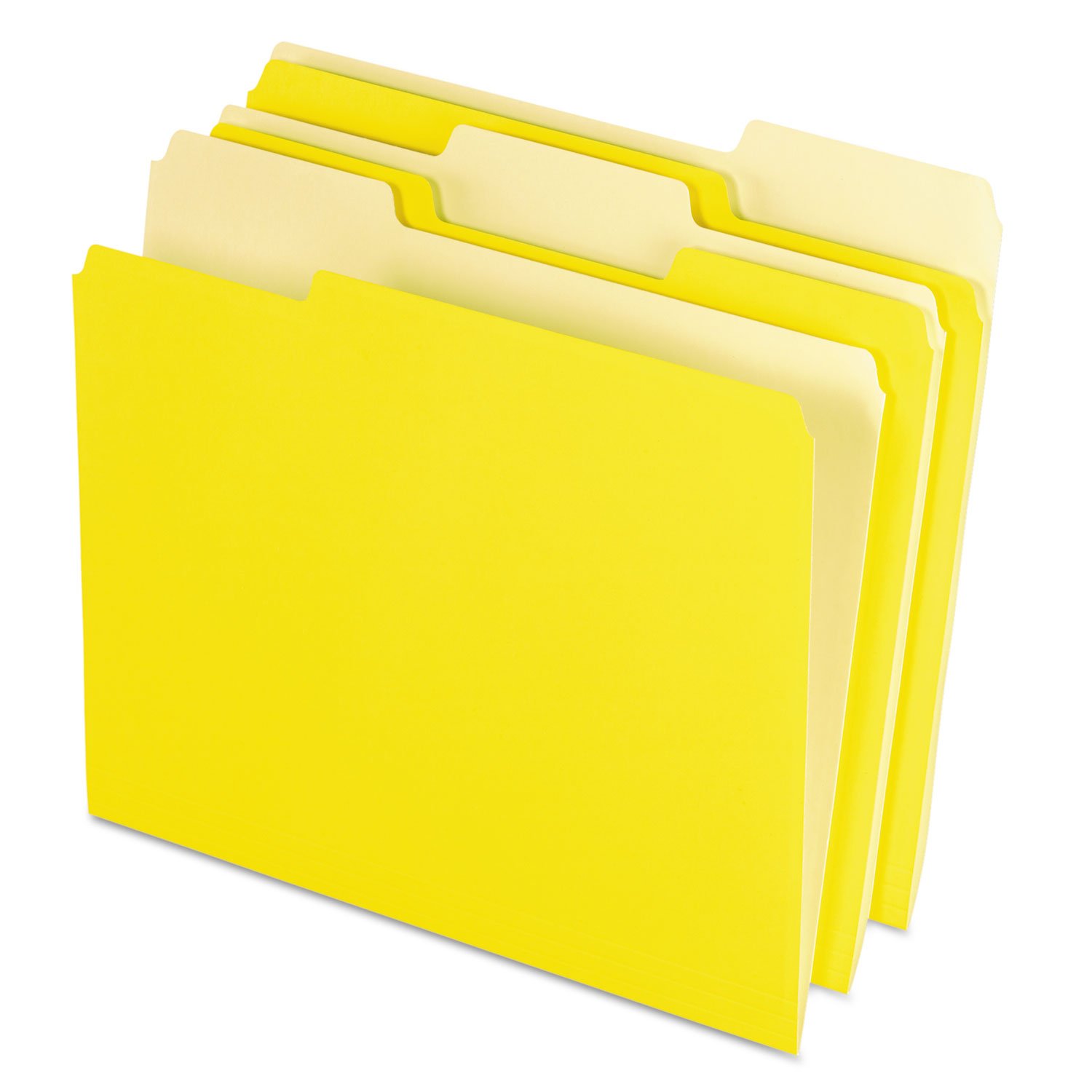 Pendaflex ESS15213ASST Two-Tone File Folders - Letter Size, Assorted Colors, 25-Pack - Perfect for Office, School, and Home Organization
