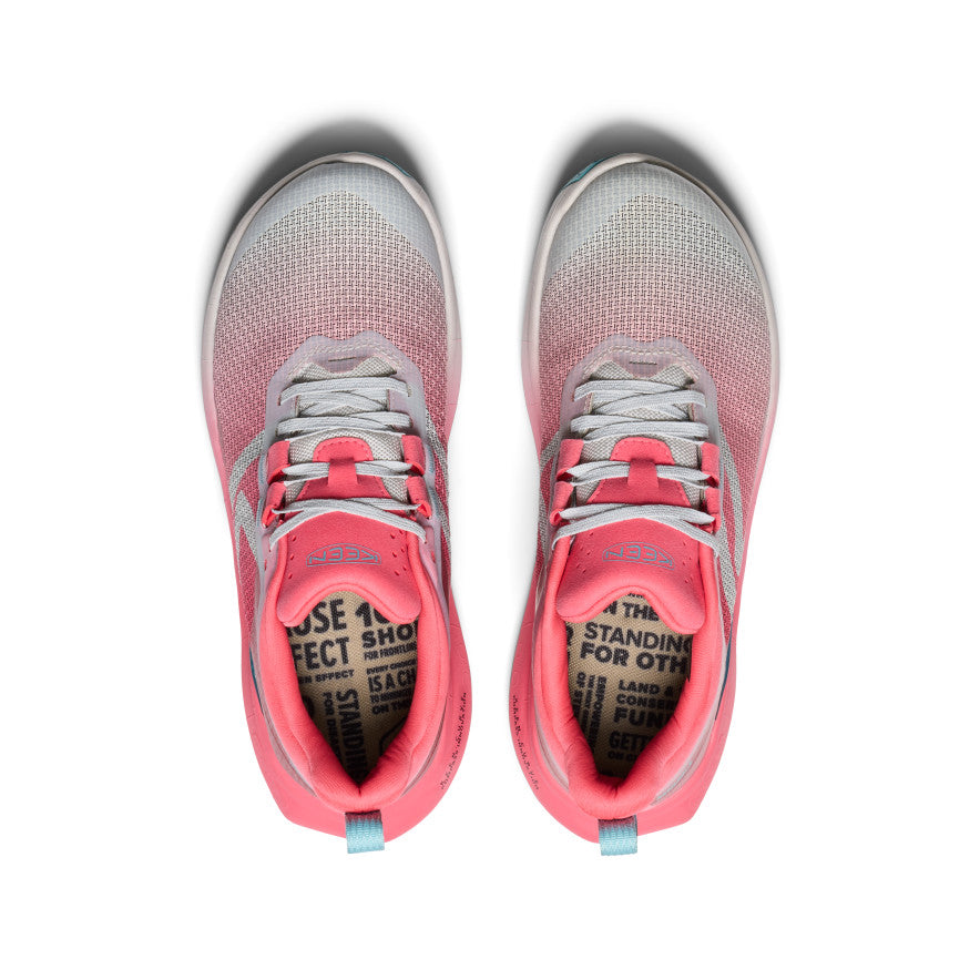 Women's 450 Dirt Waterproof Hiking Shoes - Rouge Red/Star White | Lightweight Outdoor Trekking Footwear for Trail Running & Mountain Climbing