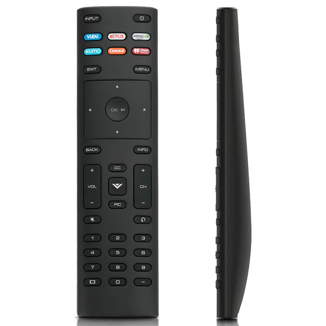 Biigtrii XRT136 Universal Replacement Remote Control for VIZIO Smart TVs - Compatible with D-Series, M-Series, P-Series & V-Series | Perfect for Home Entertainment, Living Room TV Setup & Smart TV Accessories
