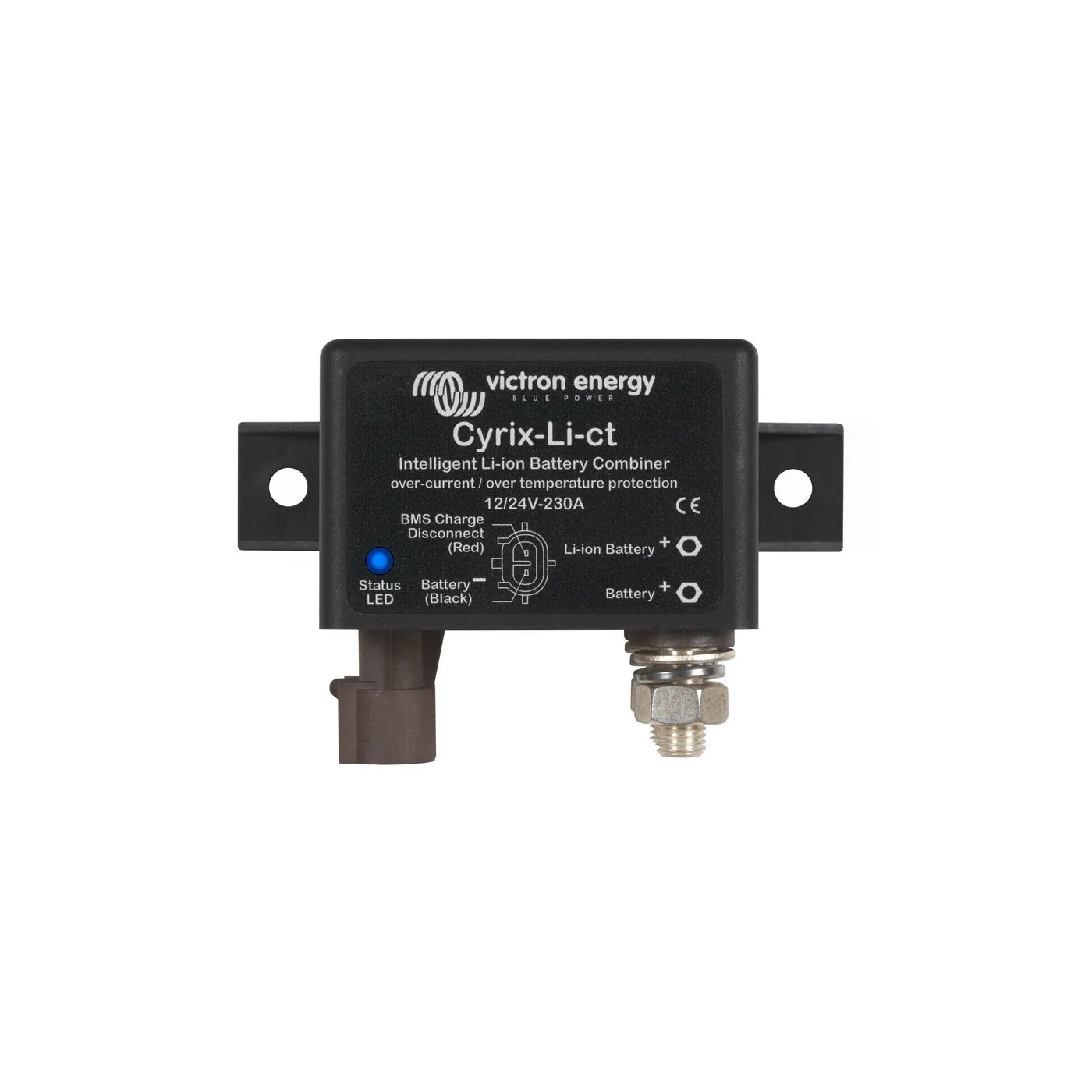 Victron Cyrix Battery Combiner - 12V/24V Automatic Charging Relay for Marine, RV & Solar Systems - Perfect for Dual Battery Setup & Power Management