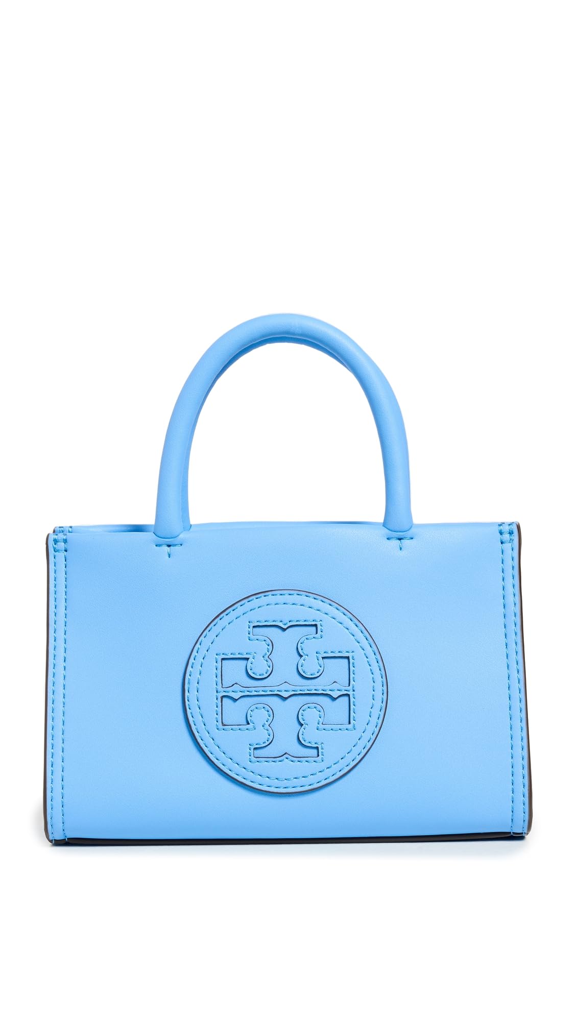 Tory Burch Women's Mini Ella Bio Tote Bag - Stylish Vegan Leather Crossbody Purse for Work, Travel & Everyday Use