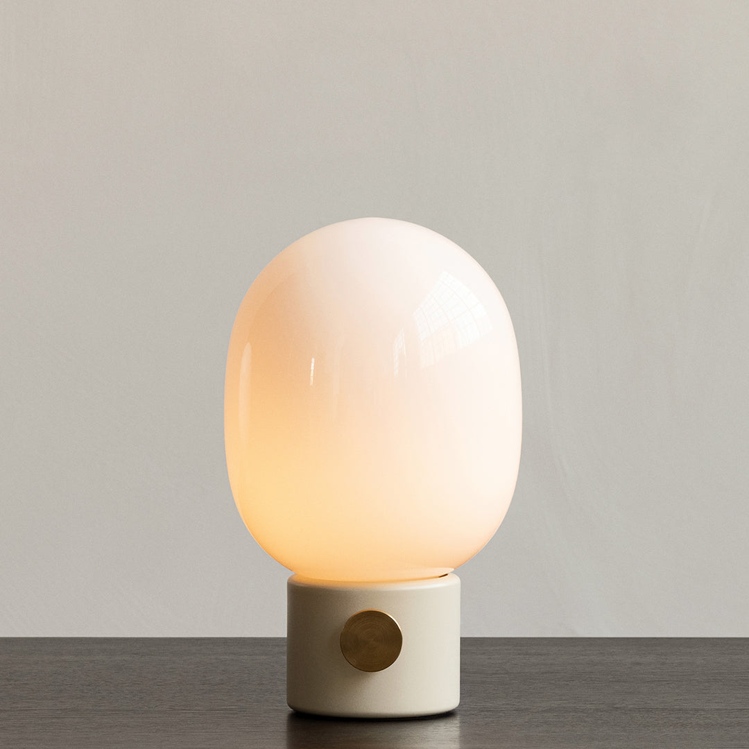 JWDA Portable Table Lamp - USB Rechargeable LED Night Light for Bedroom, Office & Travel - Adjustable Brightness & Warm White Light for Reading & Relaxation