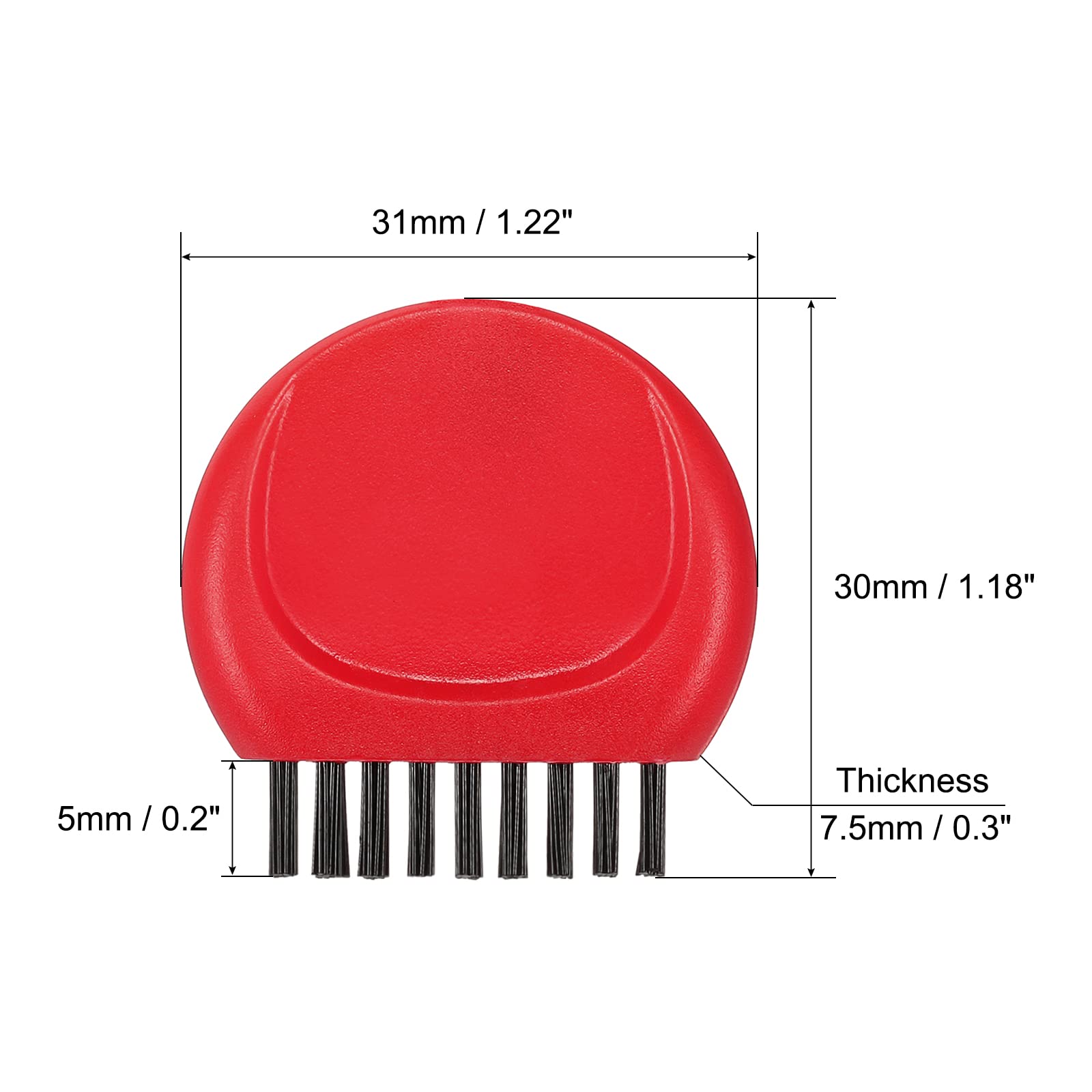Mini Golf Club Brush - Soft & Portable Golf Club Cleaner for Dust Removal | Perfect for Golf Course & Home Practice