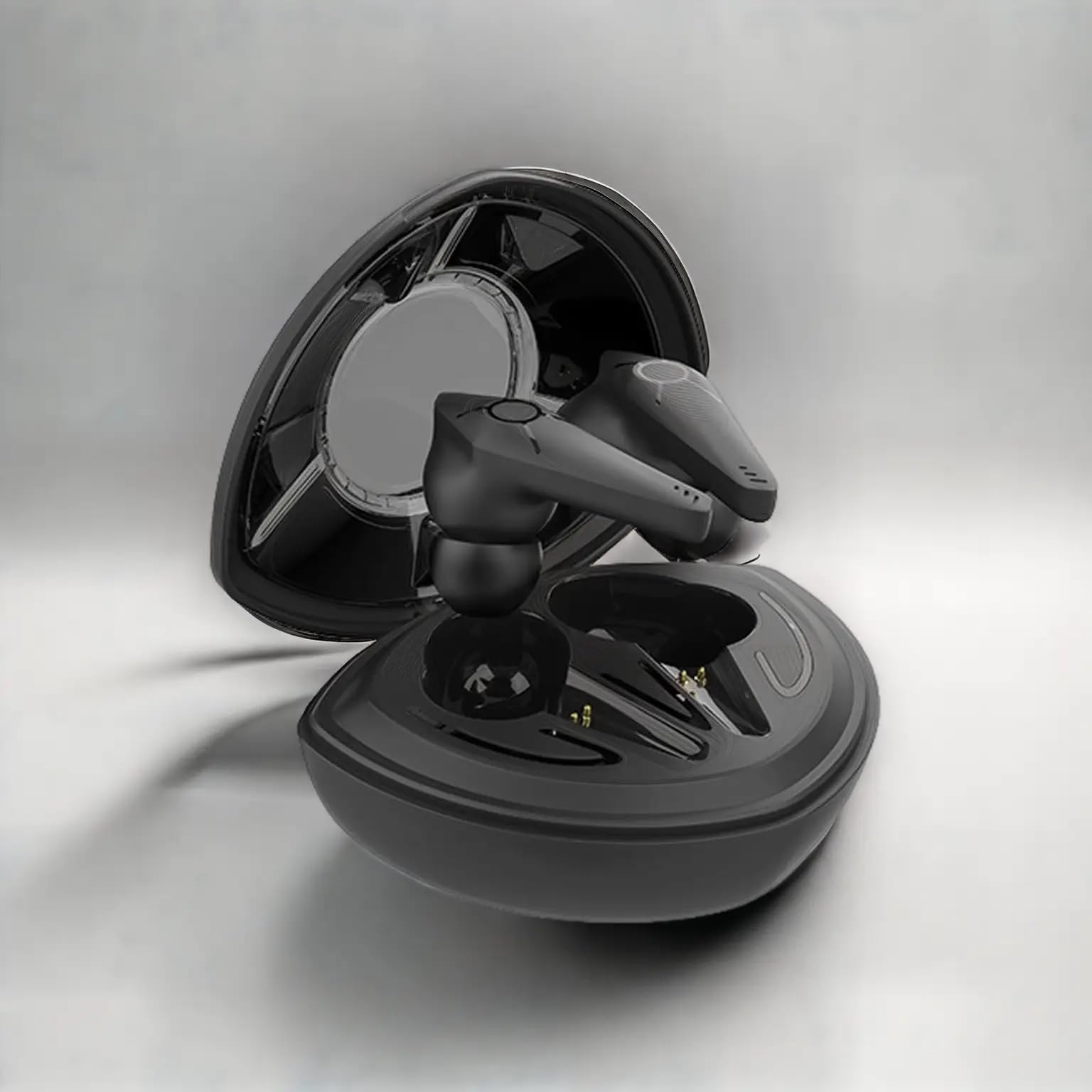 BT 5.1 Wireless Earbuds with Wireless Charging Case, IPX4 Waterproof Stereo Headphones, Built-in Mic, Premium Sound & Deep Bass - Perfect for Sports, Running, Gym & Outdoor Activities