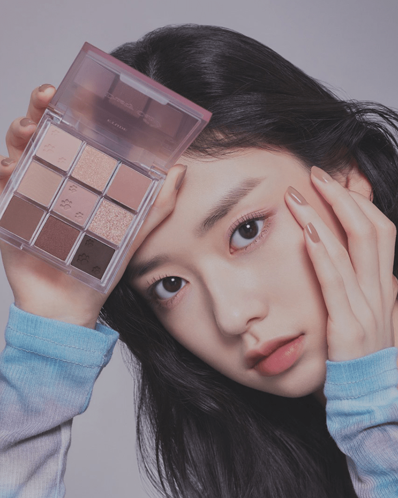 Etude Play Color Eyes Palette #Dusty Cat - 10 Matte & Shimmer Eyeshadow Palette for Everyday & Party Makeup | Perfect for Natural Day Look or Glam Night Out