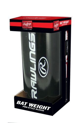 Rawlings BWPRO24 Pro Style Bat Weight Sleeve - Improve Swing Speed & Power for Baseball & Softball Training