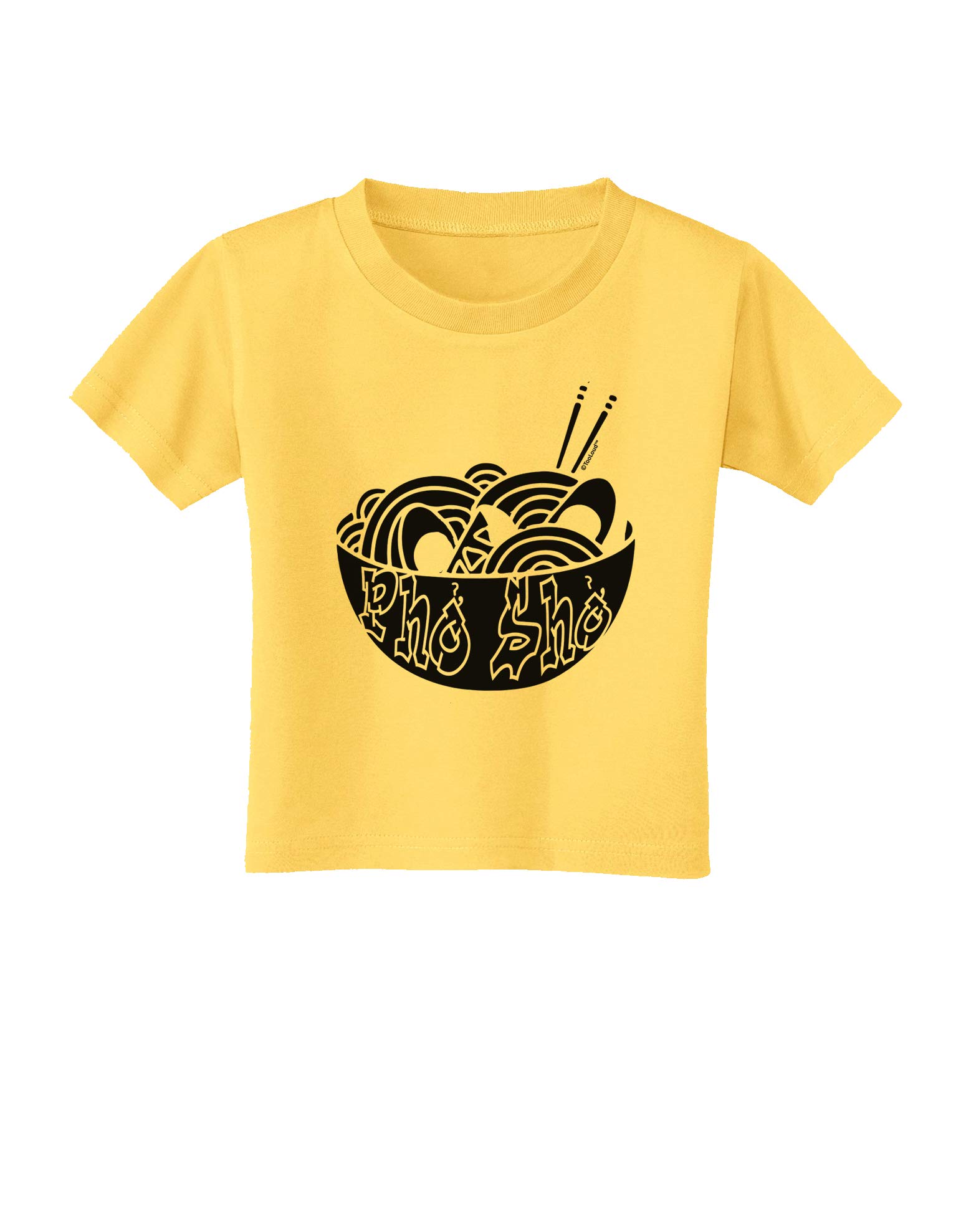 TOOLOUD Pho Sho Vietnamese Soup Bowl T-Shirt - Funny Vietnam Foodie Cook Chef Gift for Toddlers & Adults - Perfect for Cooking Enthusiasts & Asian Cuisine Lovers
