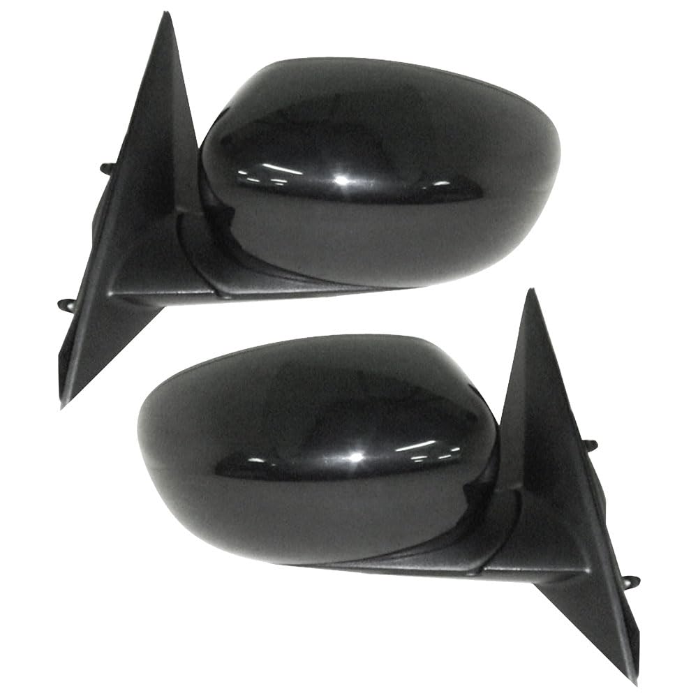 2005-2008 Chrysler 300 Dodge Charger Magnum Replacement Side View Mirror Set - BuyAutoParts 14-80157MW - Perfect for Parking Safety & Blind Spot Visibility