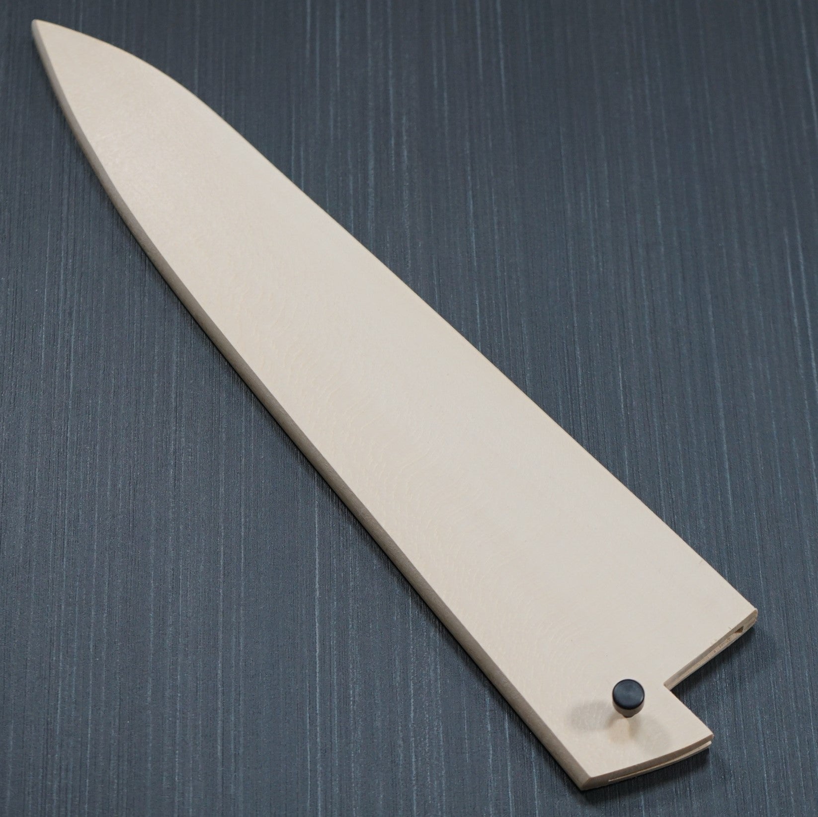 Premium SAYA Ebony Pin Sheath for Western Gyuto Chef Knives (180mm/210mm/240mm) - Perfect for Kitchen Storage, Travel & Professional Chef Use