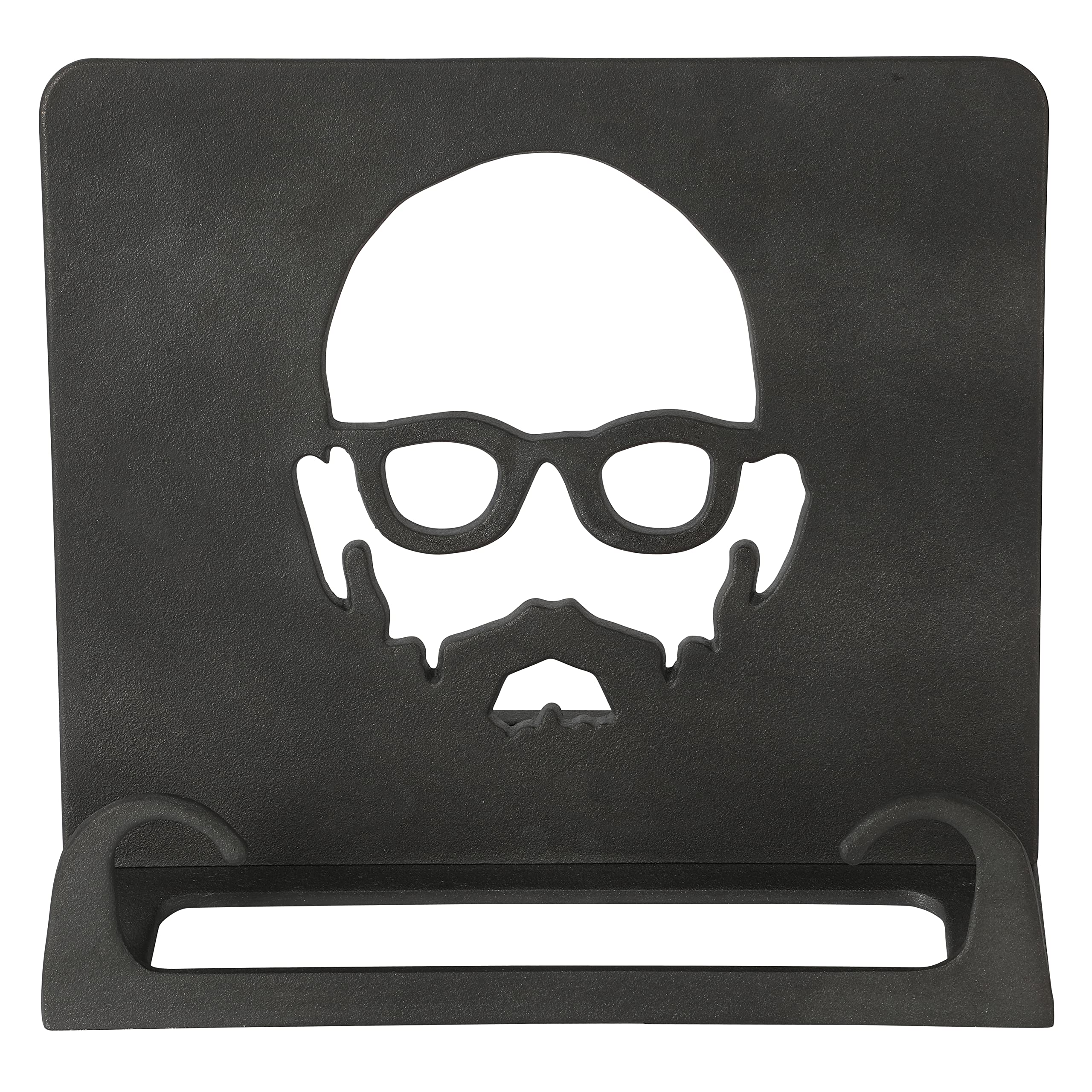 Babish Cast Iron Cookbook Stand - Heavy Duty Kitchen Cookbook Holder for Recipes, Baking & Cooking - Perfect for Countertop, Stove & Kitchen Use