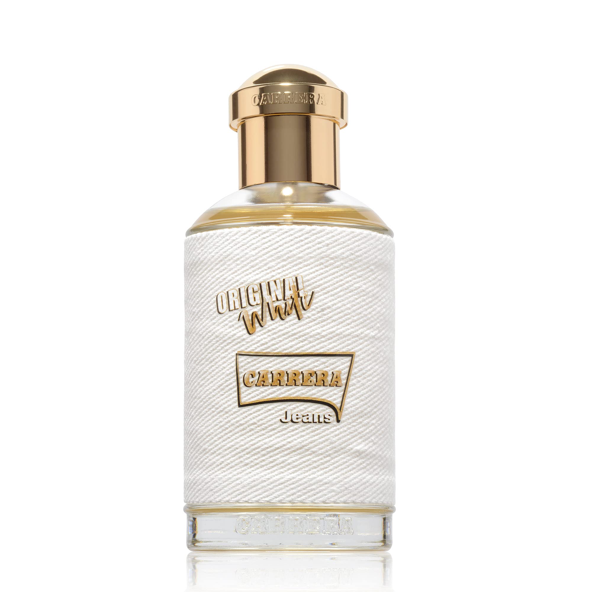 Carrera Jeans DONNA ORIGINAL White Eau de Parfum for Women - 4.22 Fl Oz Long-Lasting Floral Fragrance | Perfect for Date Night, Office & Special Occasions