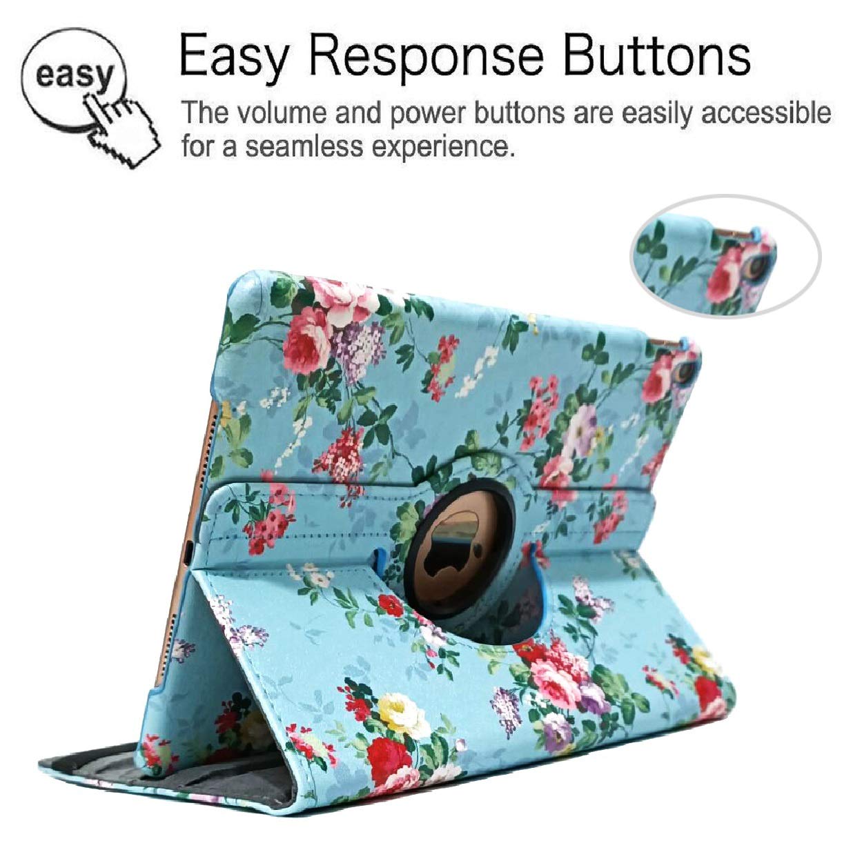 360° Rotating Stand Case for iPad Air 3rd Gen 10.5