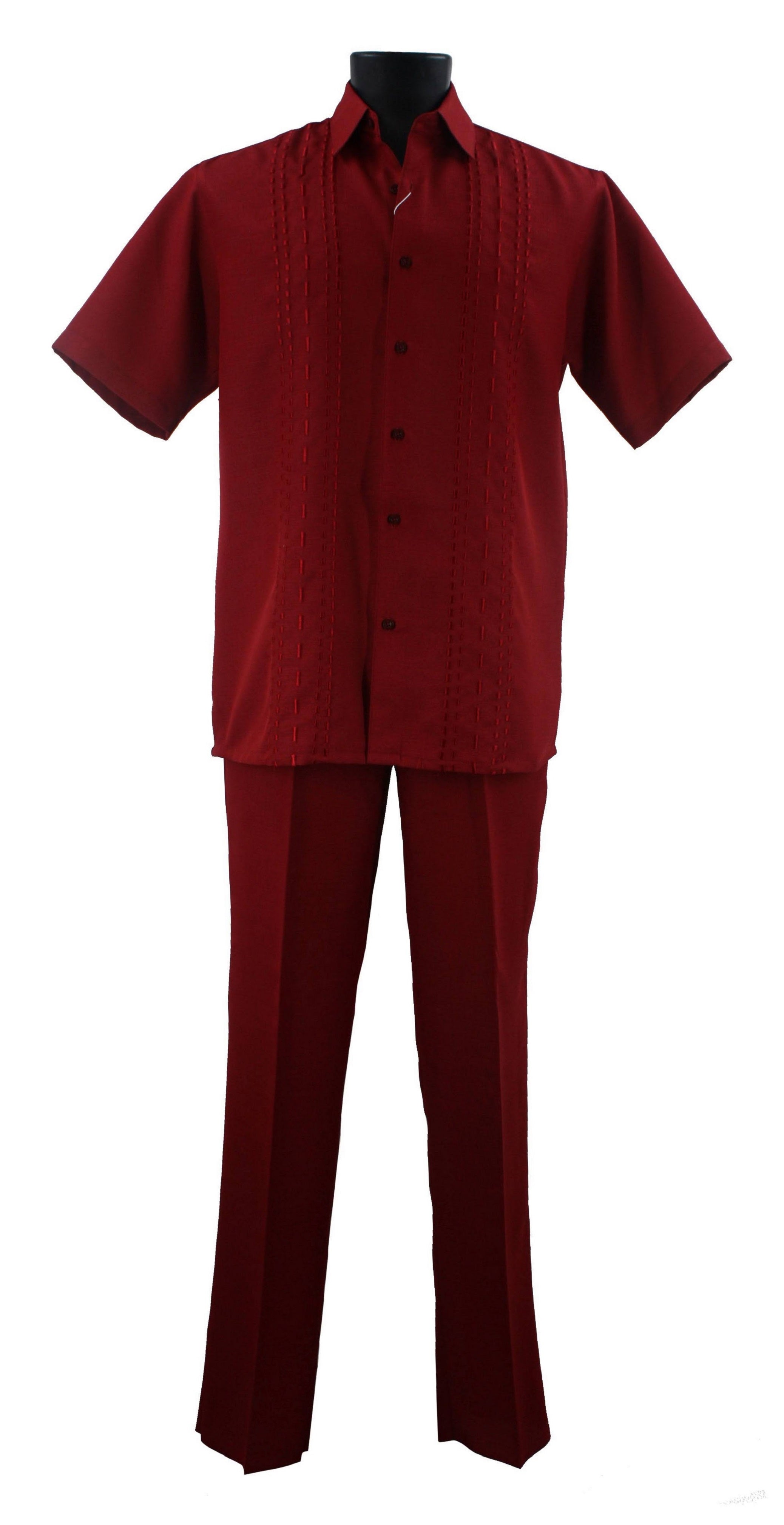 Bassiri Red 2-Piece Set A 140 - Stylish Matching Outfit for Women | Perfect for Date Nights, Parties & Special Occasions