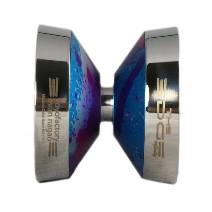 YoYoFactory EDGE Beyond Bi Metal Yo Yo - Professional Performance Yoyo for Advanced Players - Perfect for Competitions, Tricks, and Freestyle Play