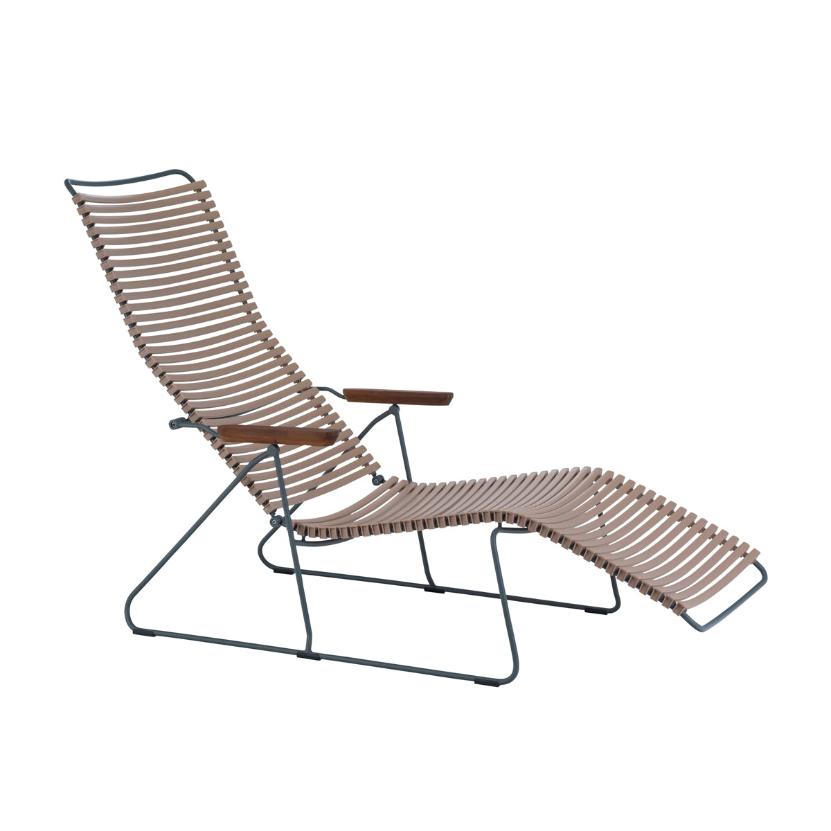 Best Selling Click Sunlounger with Adjustable Armrest - Portable Folding Beach Chair for Poolside, Backyard & Outdoor Relaxation