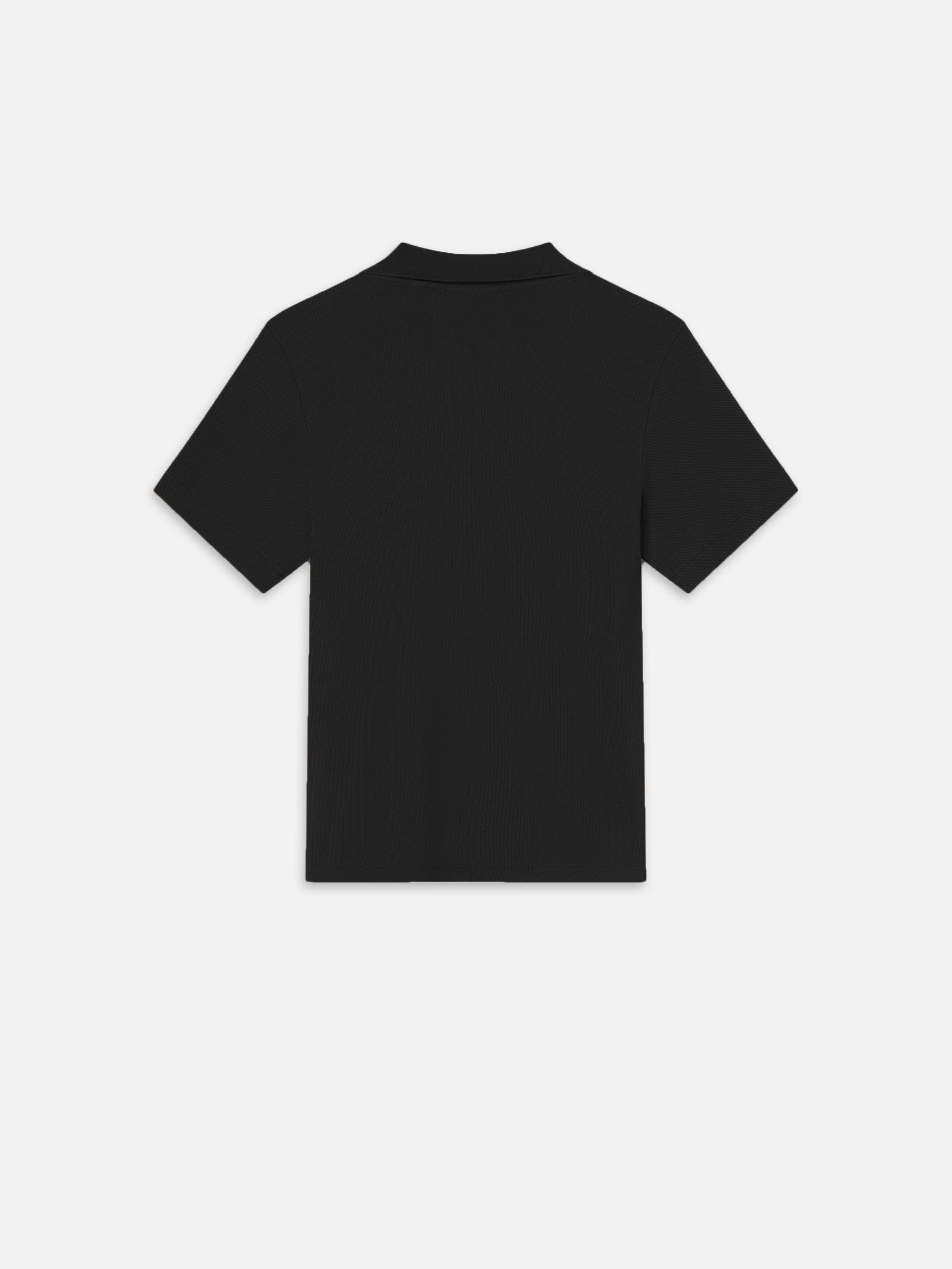 Premium Jacquard Polo Shirt for Men - Stylish Black Knit Fabric - Perfect for Casual Wear, Office & Outdoor Activities