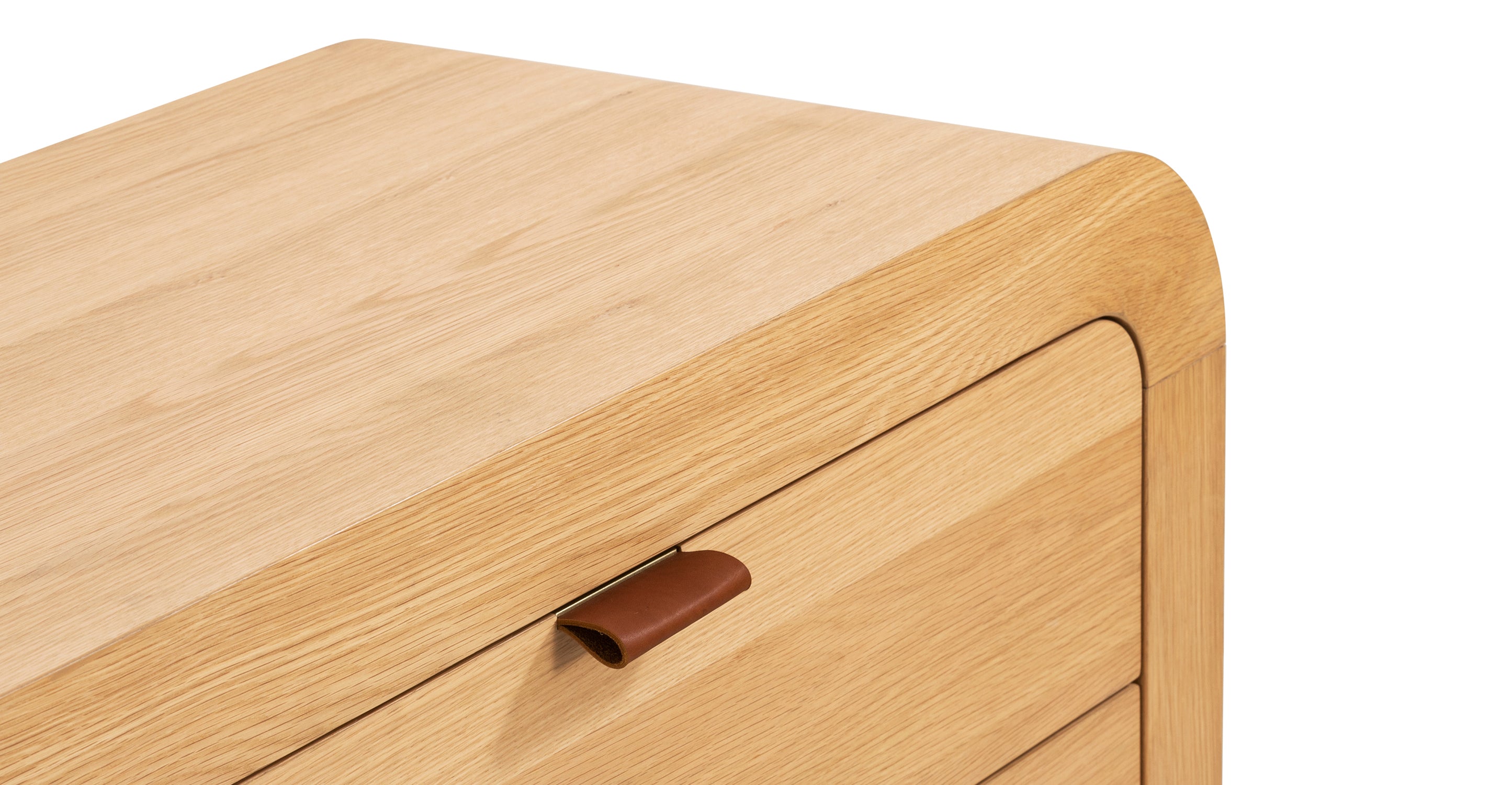 Cirq 6 Drawer Dresser - Modern Wooden Chest of Drawers for Bedroom Storage & Organization | Perfect for Clothes, Accessories & Home Decor