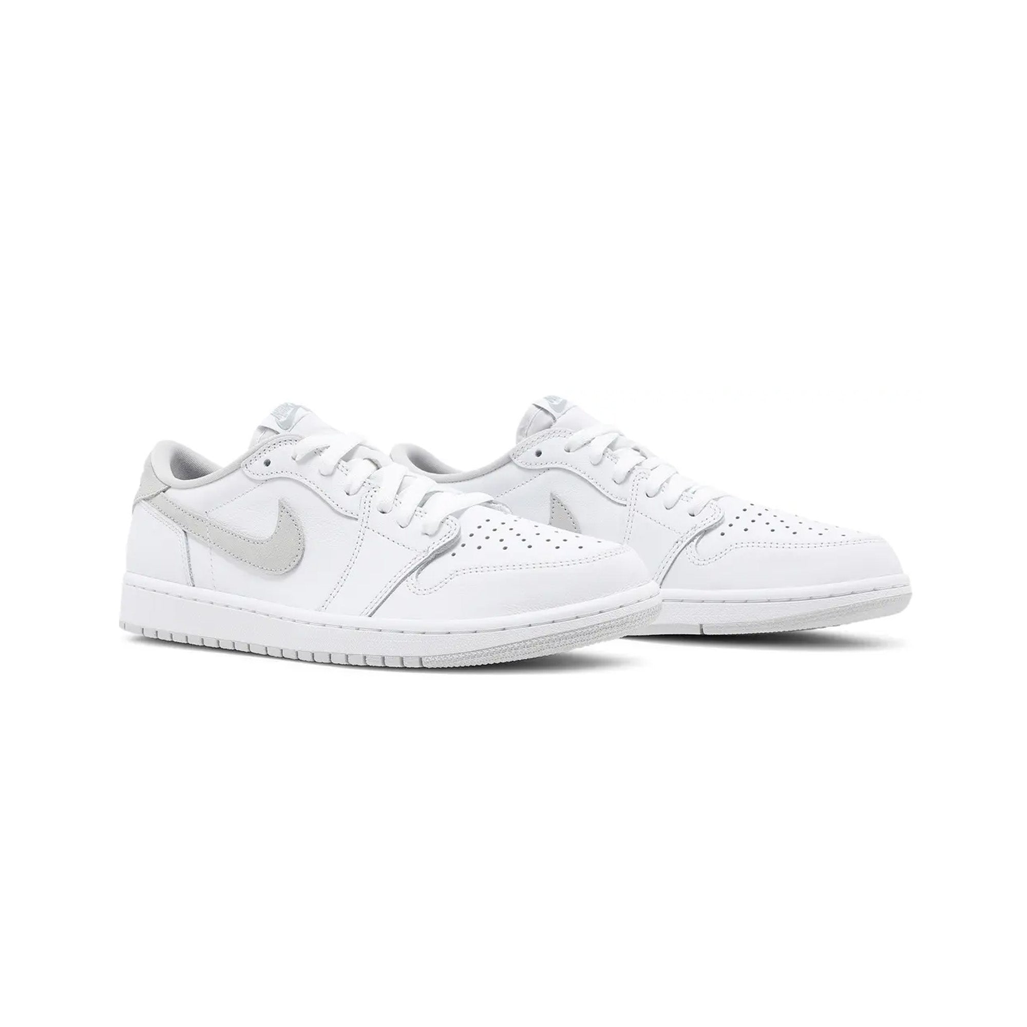Air Jordan 1 Low OG 'Neutral Grey' Women's Sneakers (2021) - Retro Basketball Shoes for Casual Wear & Street Fashion