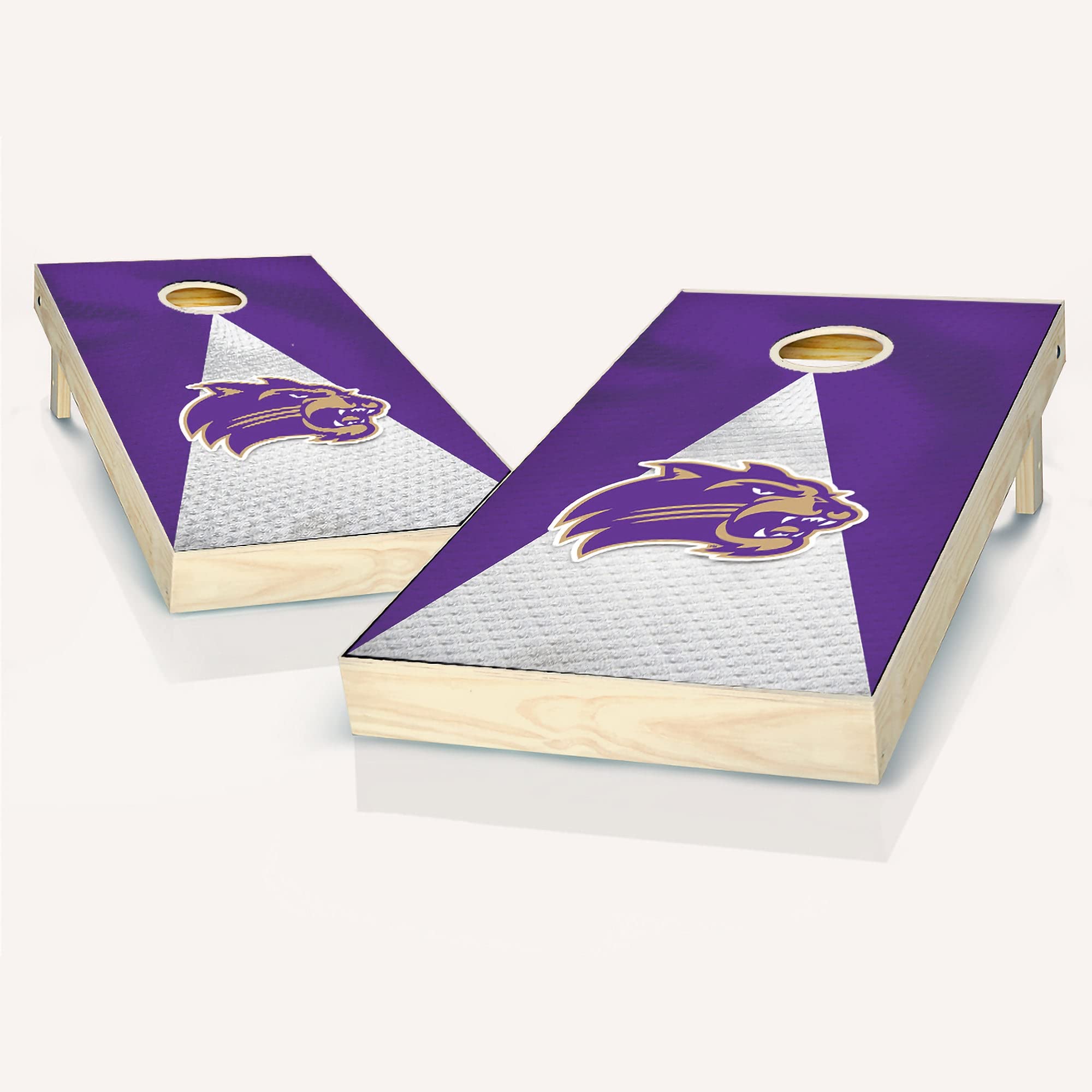 Skip's Garage Western Carolina Jersey Cornhole Board Set - Team Logo Design - Regulation Size Cornhole Game for Tailgating, Backyard Parties & Outdoor Events