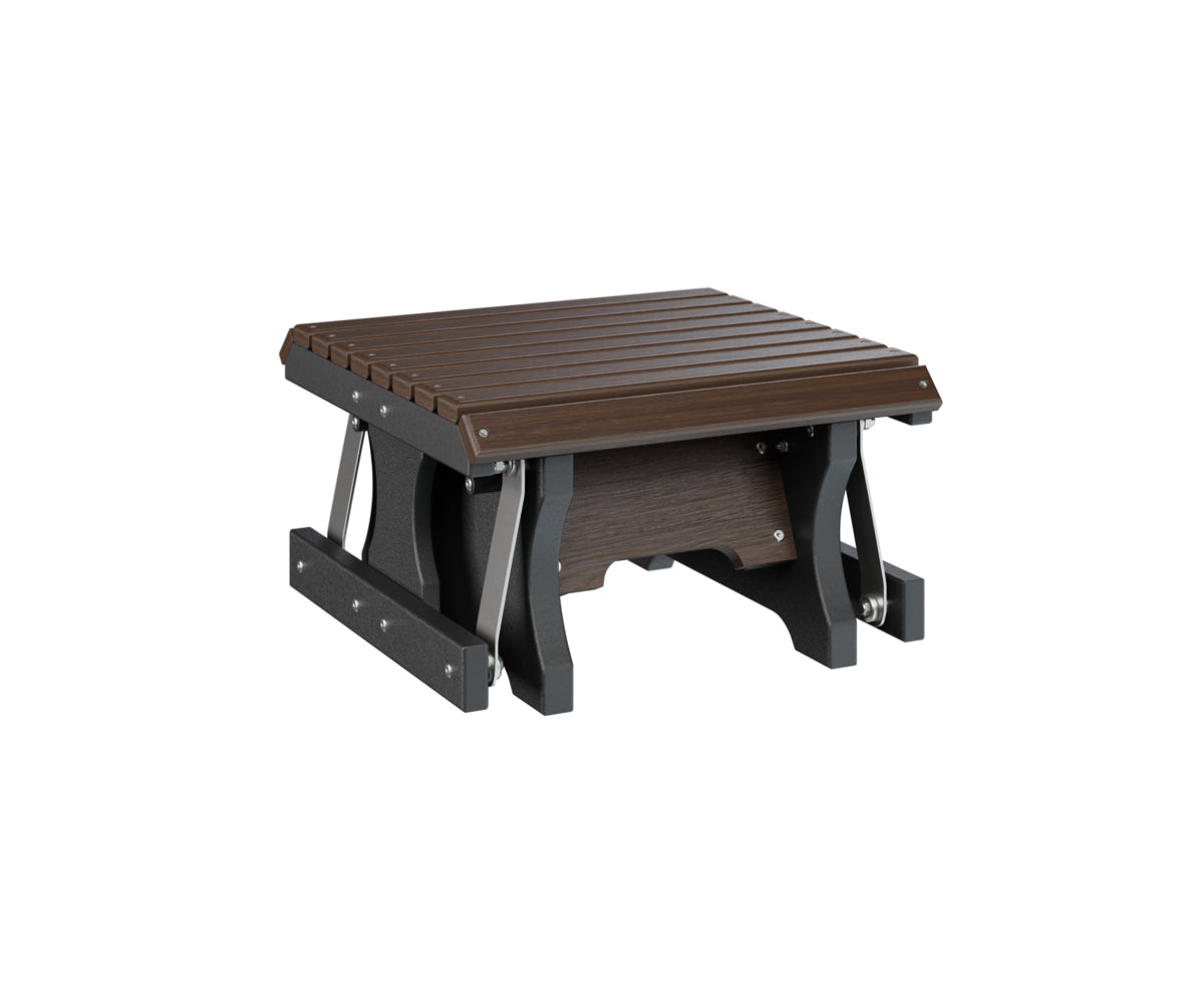 Berlin Gardens Gliding Footstool - Adjustable Comfort Ottoman with Smooth Glide Motion - Perfect for Living Room, Bedroom or Office Relaxation