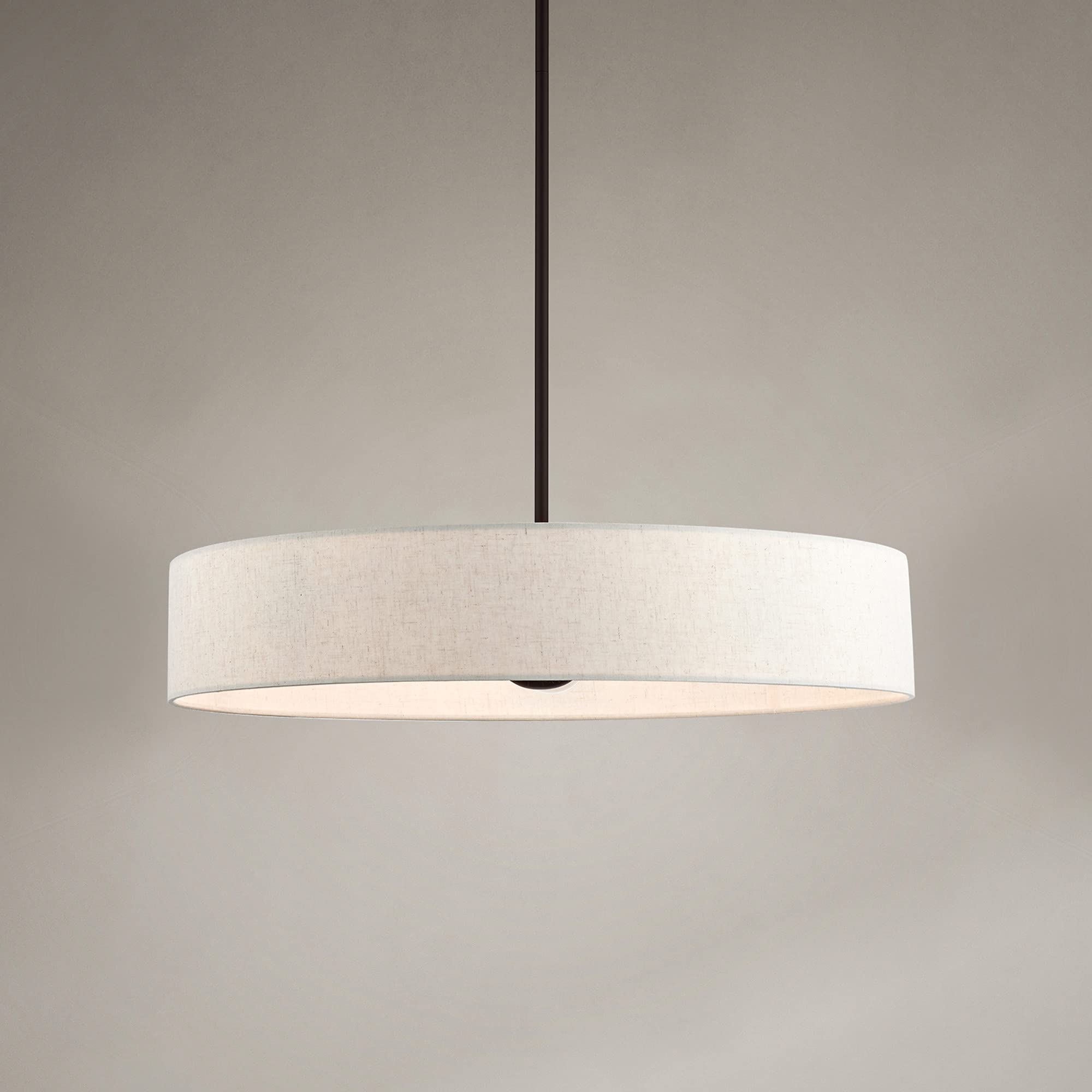 Livex Lighting 46035-07 5-Light Bronze Chandelier - Elegant Dining Room Ceiling Fixture for Home Decor & Interior Design