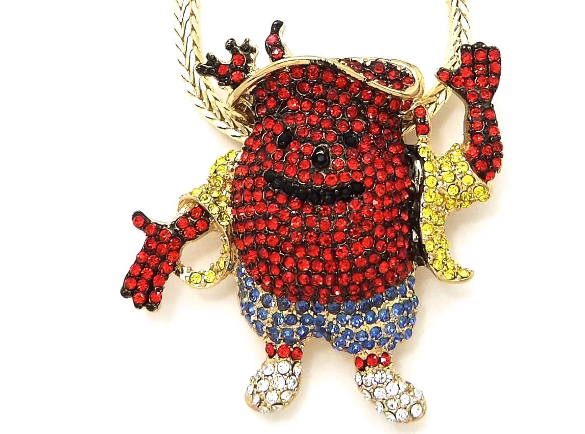Cool Men's Pendant Necklace with Franco Chain - Stylish Hip Hop Jewelry for Gifts, Parties & Everyday Wear