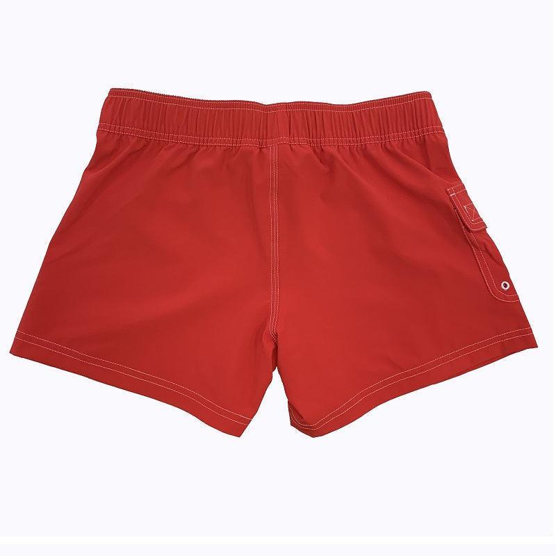 Watermen Women's Pro Swim Boardshorts with Guard Logo - Quick Dry Beach Shorts for Surfing, Swimming & Summer Vacation