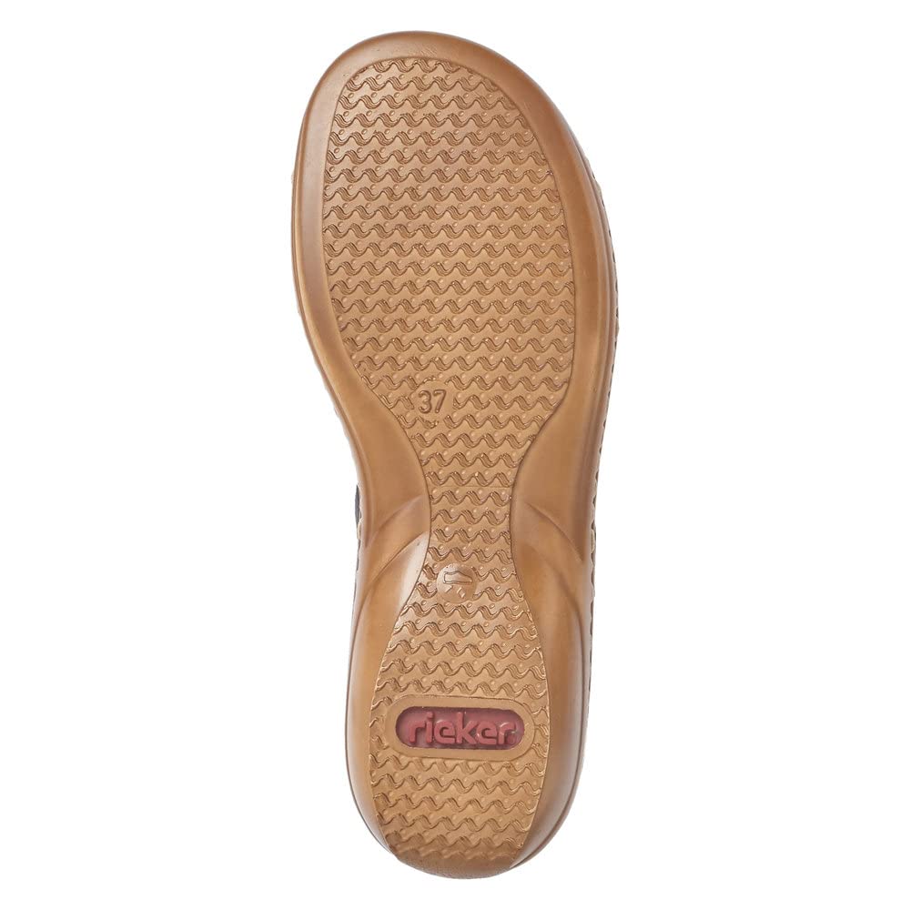 Rieker Women's Comfortable Slip-On Mules - Lightweight Casual Shoes for Walking, Office & Home Use