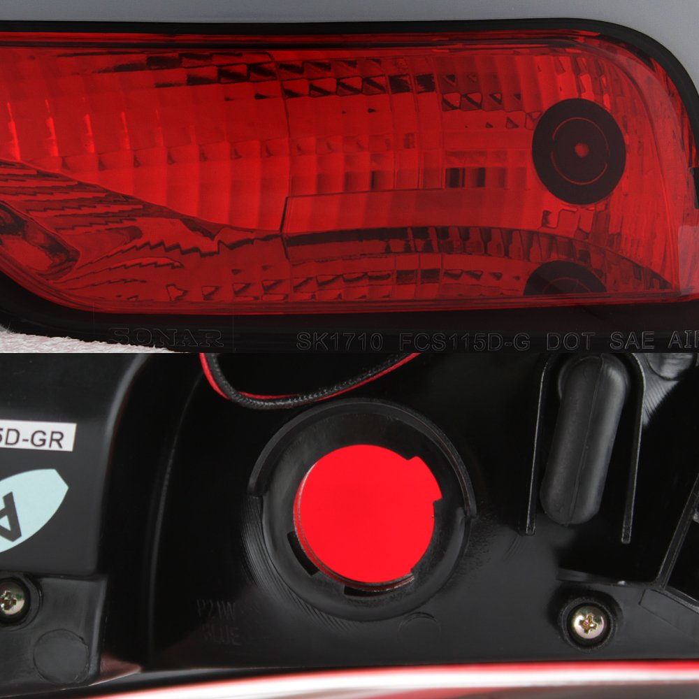 AKKON Sequential LED Tail Lights for 2012-2014 Ford Focus Hatchback - Black LED Brake Lamps Pair (Left+Right) | Enhanced Style & Night Visibility for Sedan & Hatchback Models