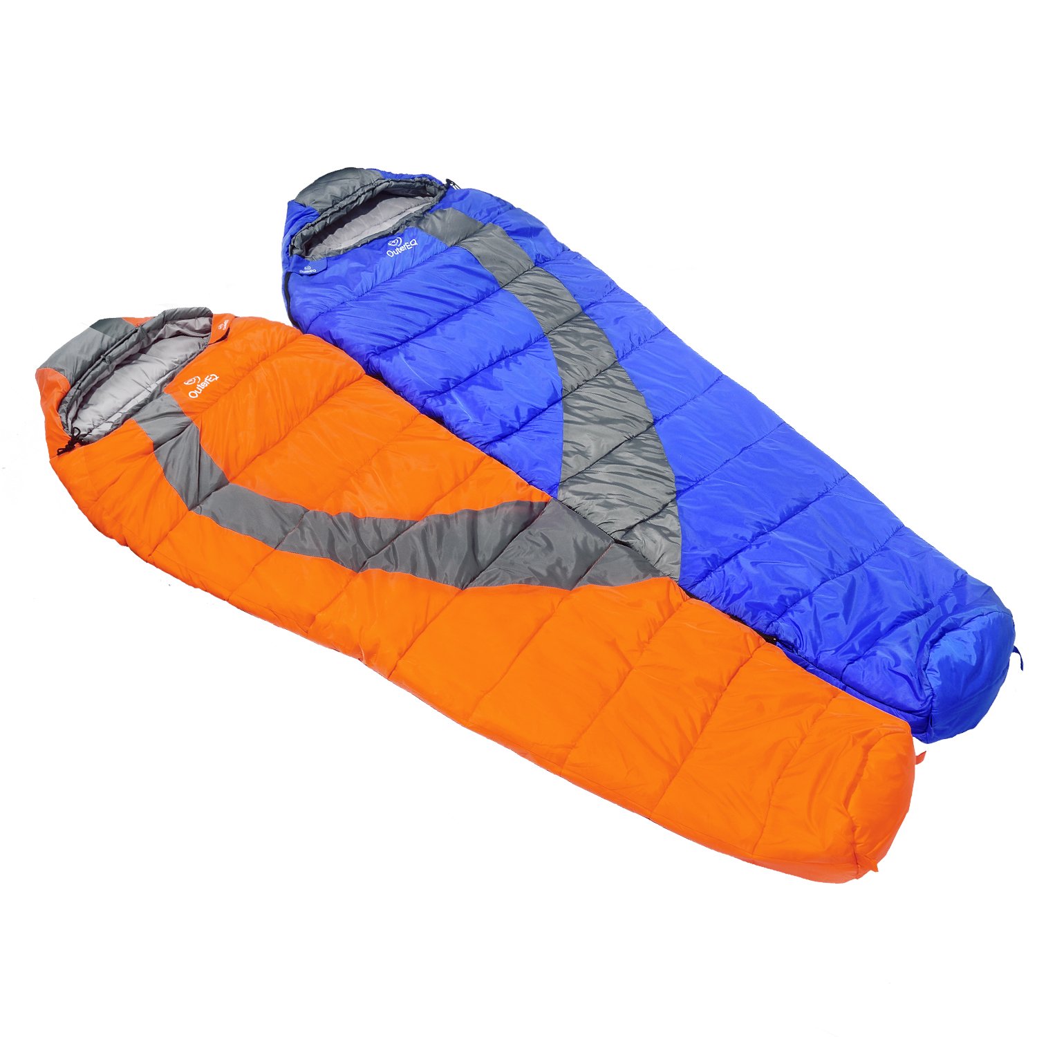 Ultra-Lightweight Compact Mummy Sleeping Bag with Waterproof Compression Sack - Perfect for Camping, Hiking, Backpacking & Outdoor Adventures