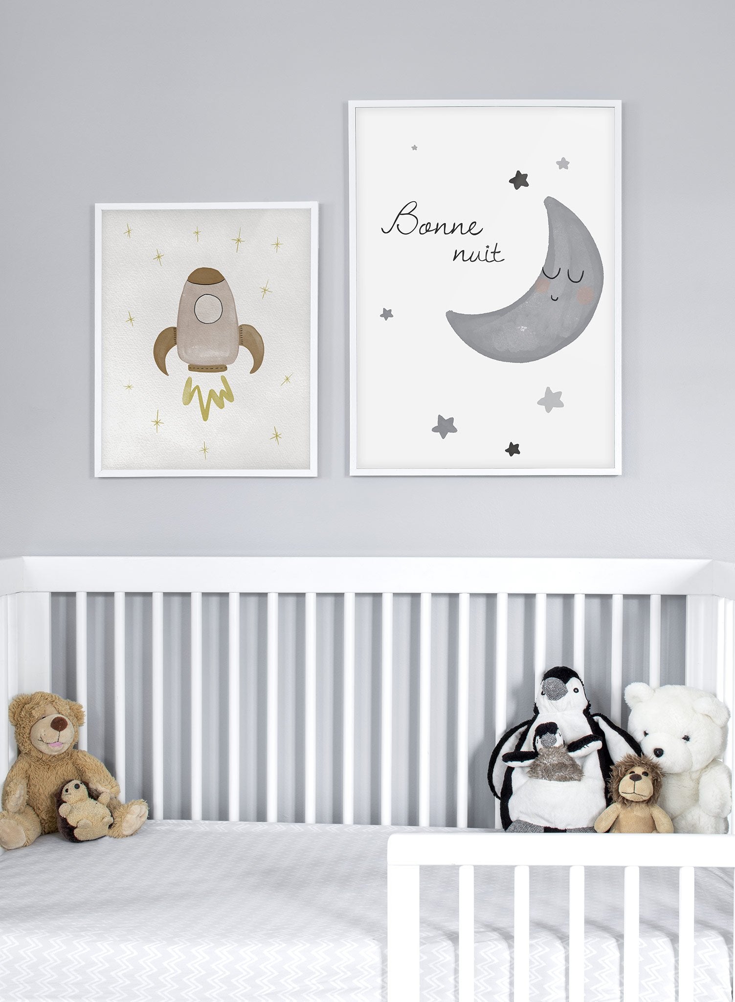 Rocket Poster - Space Themed Wall Art for Kids Room & Classroom Decor - Perfect for Bedroom, Office & Science Enthusiasts