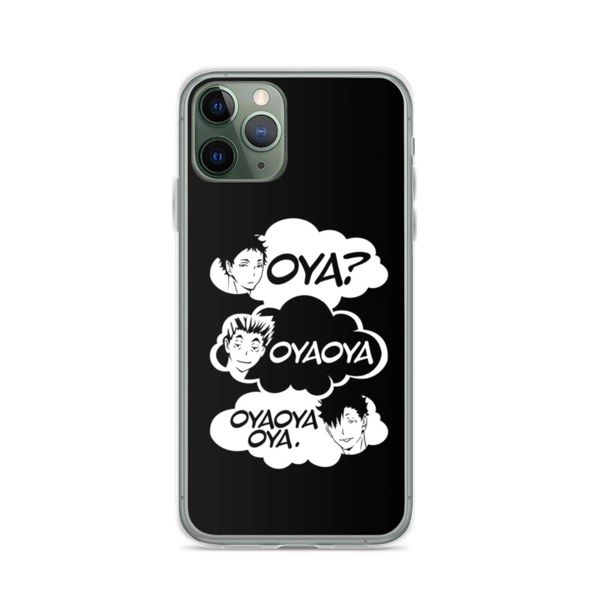 OYA OYA OYA Clear Shockproof Phone Case Compatible with iPhone 15 14 13 12 11 X Xs Xr 8 7 6 6s Plus Pro Max - Slim Protective Cover for Everyday Use & Travel