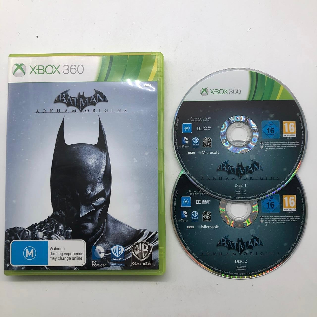 Batman Arkham Origins Xbox 360 Game - PAL Version | Action-Adventure Video Game for Xbox 360 | Perfect for DC Comics Fans & Batman Lovers | Great for Gaming Nights & Superhero-Themed Parties