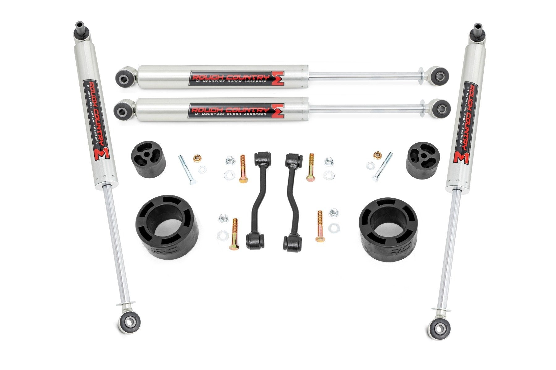 2.5 Inch Leveling Kit for Jeep Gladiator JT 4WD (2024-2025) - Heavy Duty Suspension Lift Spacers Part# 61340 | Off-Road Adventure & Truck Customization Upgrade