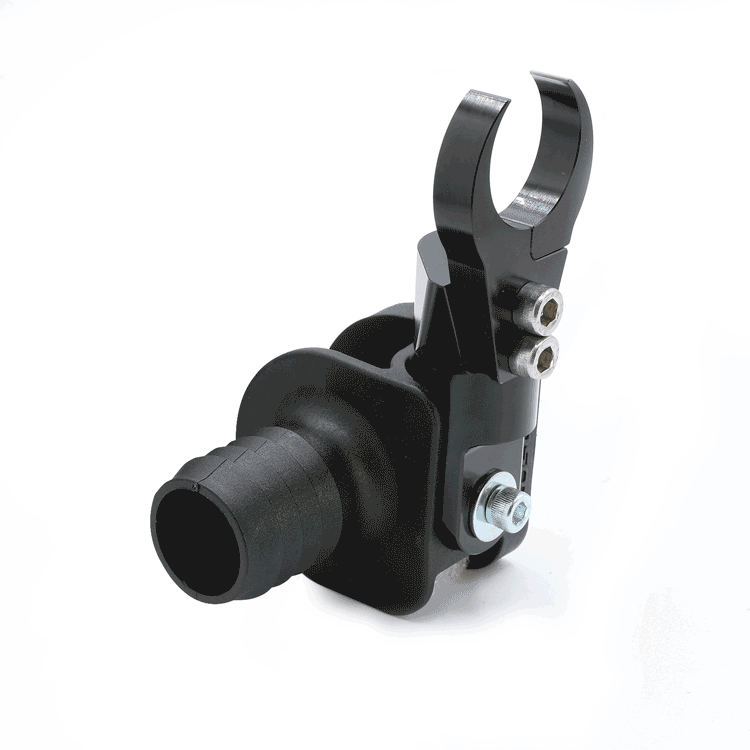 MAC XC Magnetic Quick Release Helmet Air Pump - Secure & Fast Helmet Attachment for Cycling, Motorcycling & Outdoor Sports